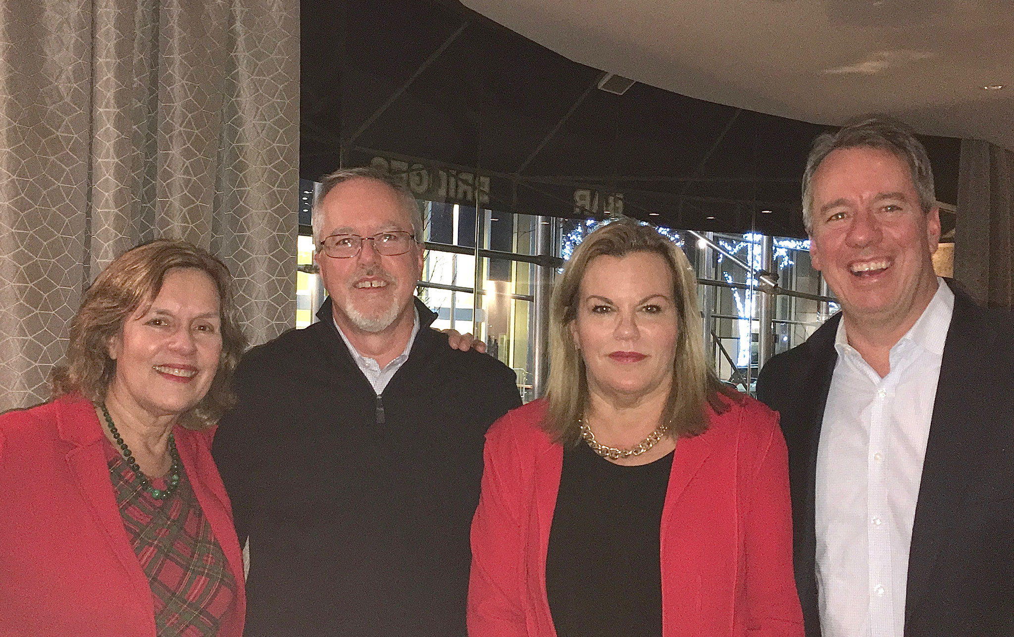 Lorraine, Jim, Celeste, & Jon Boylan 12-2019, NYC