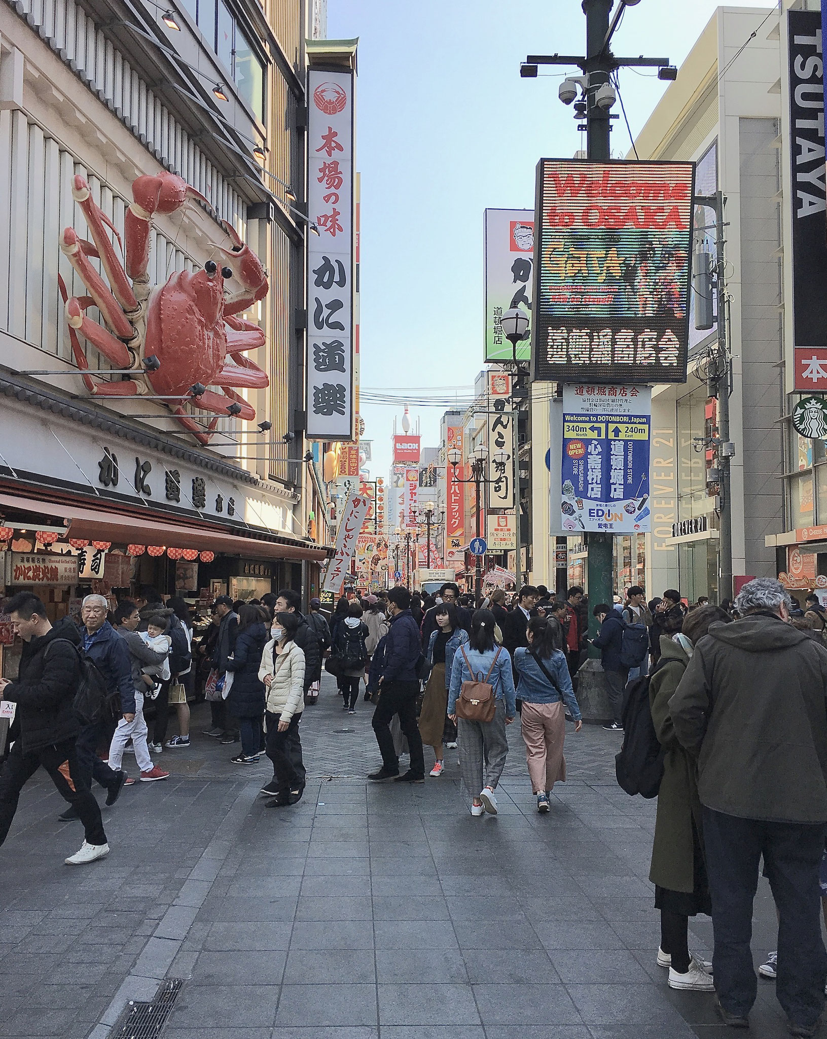 Dotonbori section of Osaka