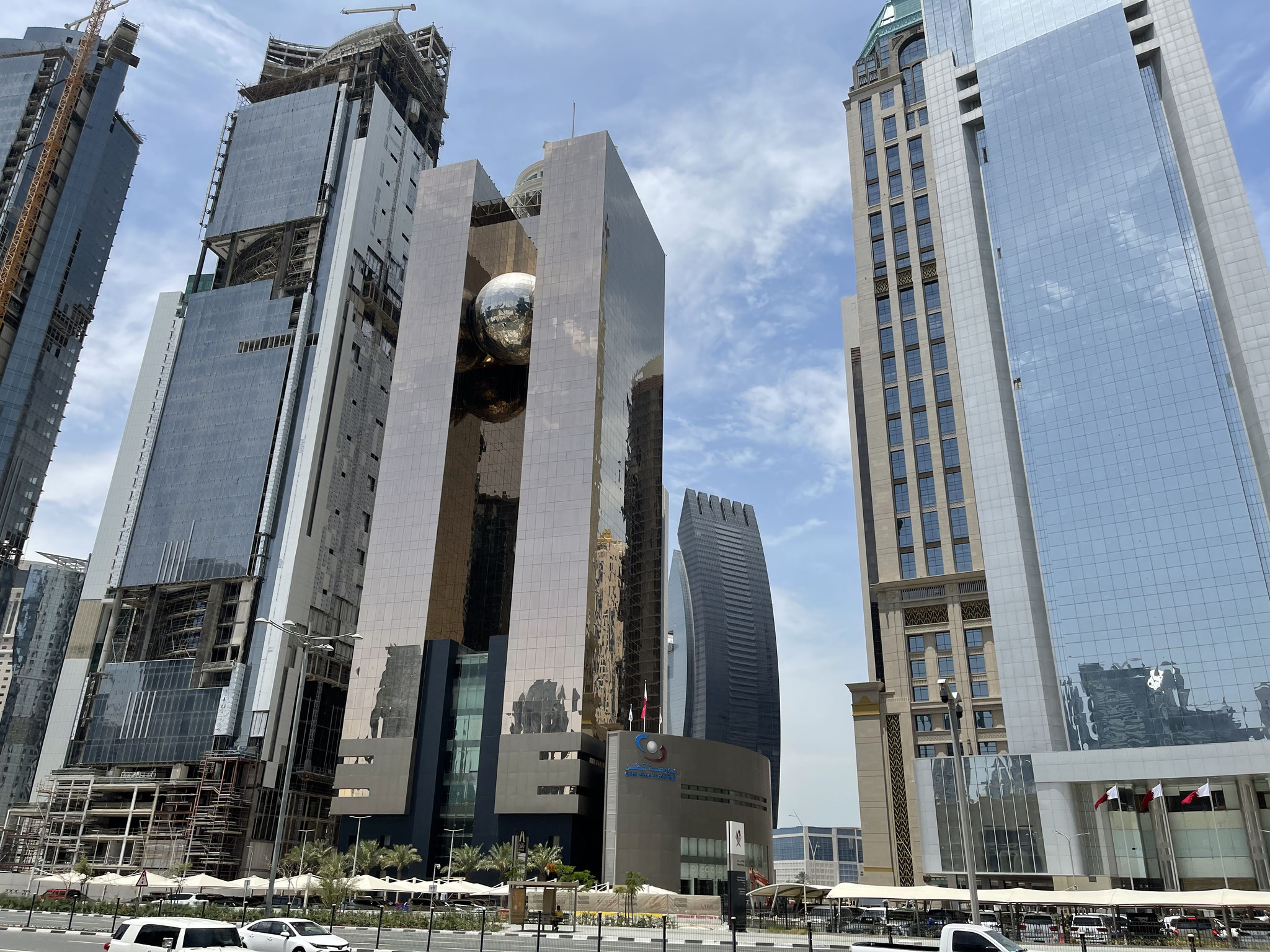 buildings in downtown Doha