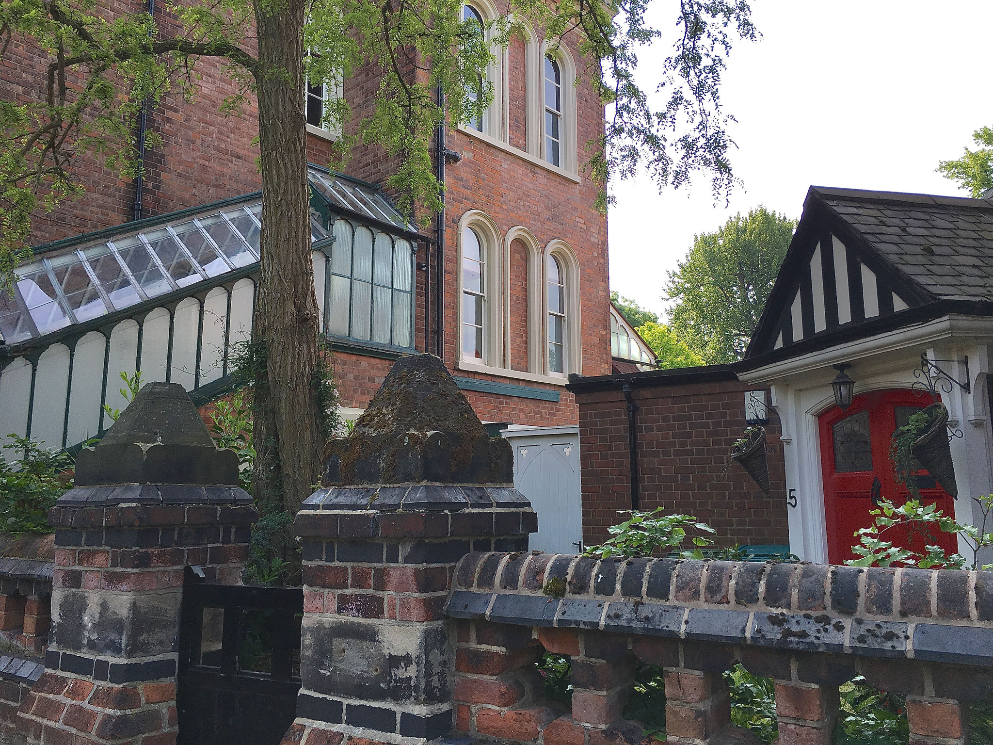 Park Estate houses, Nottingham-built on the former deer park of Nottingham Castle