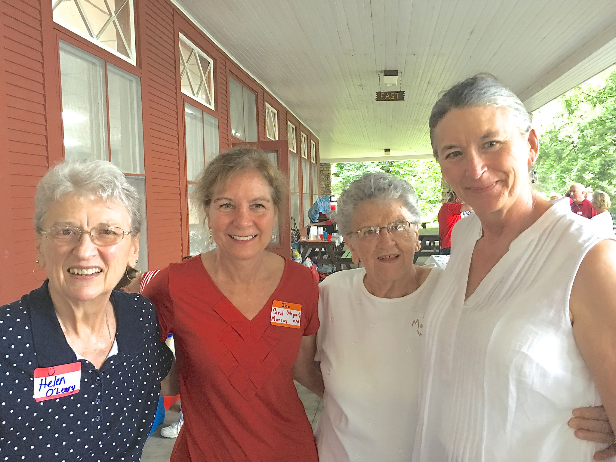 Helen O'Leary, Carol Murray, Mary Lou Wagner, & Dianne Wagner