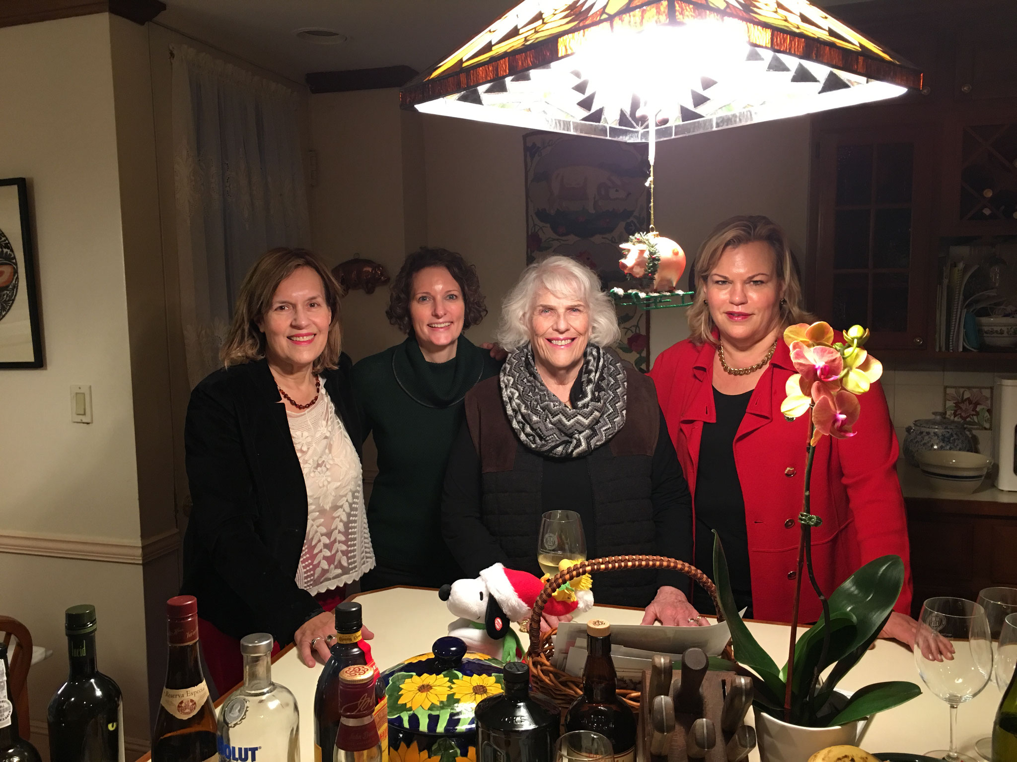 Lorraine Gudas, Lisa Kagel, Jane Kagel, Celeste