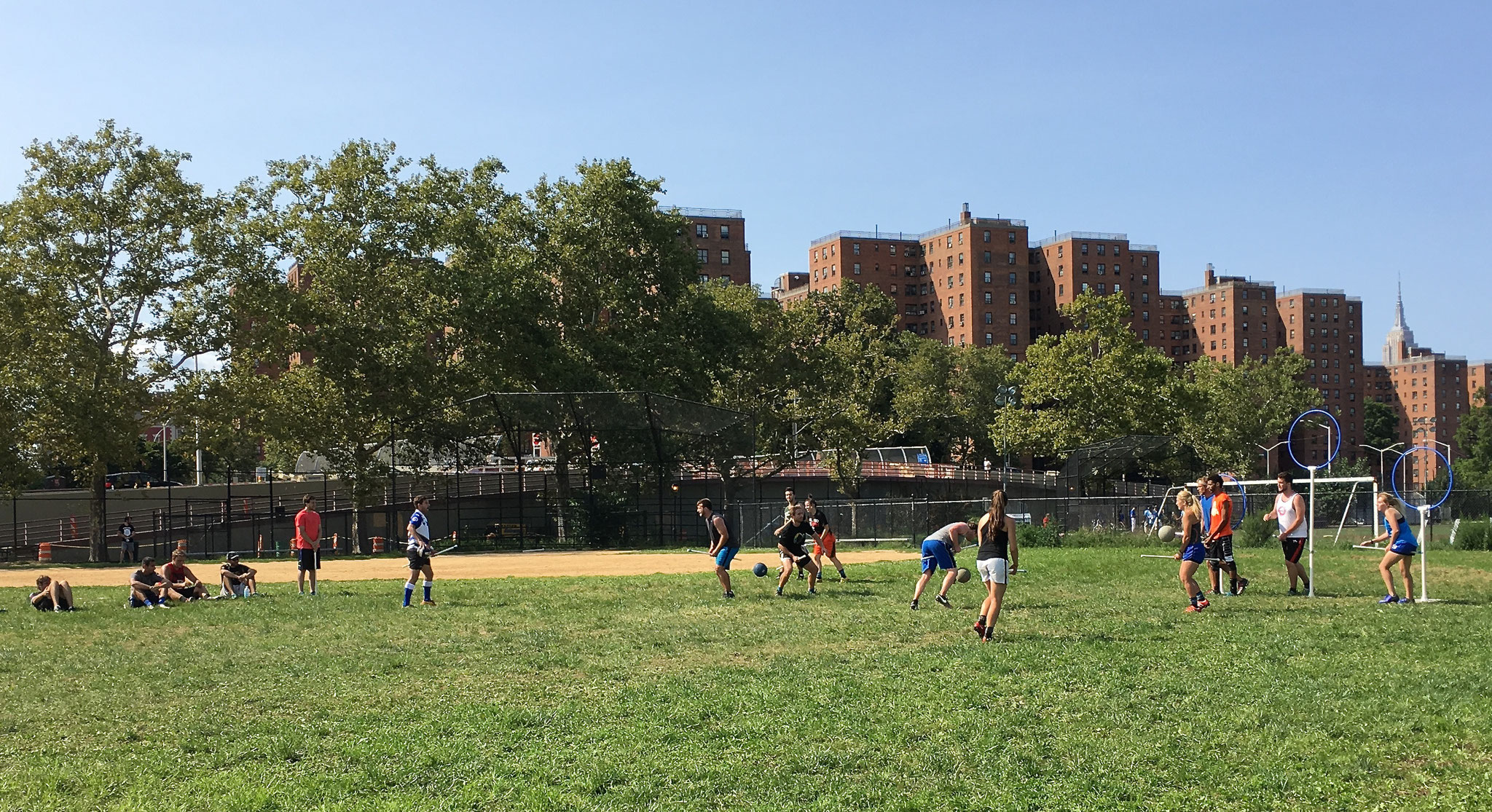 Playing Quidditch in NYC