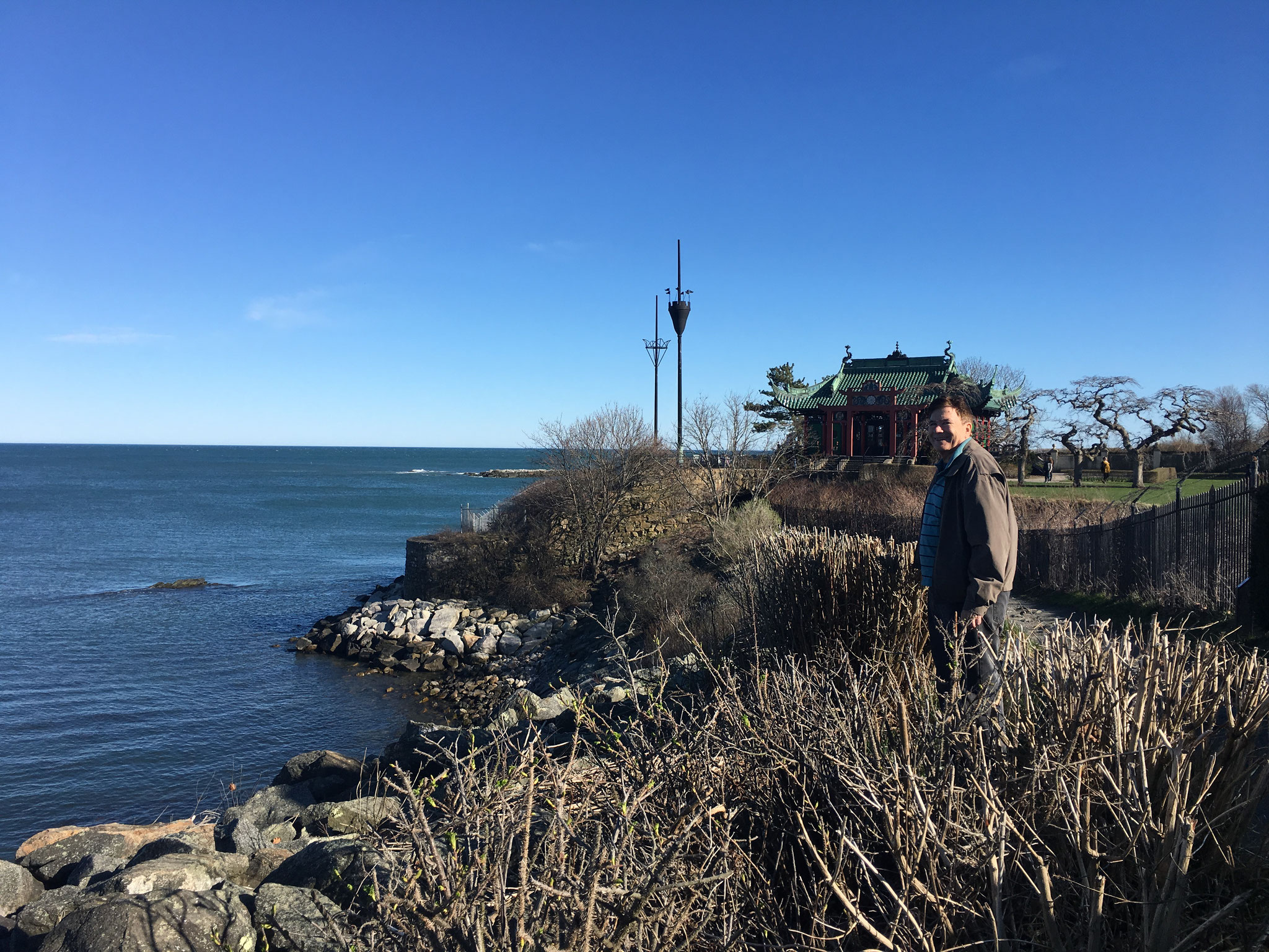 Newport, Cliff Walk, April, 2019