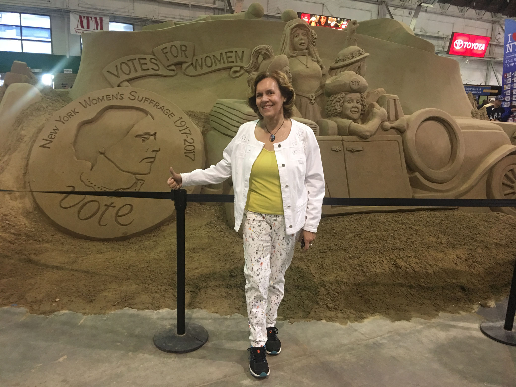 Lorraine at the NY State Fair 9-3-17