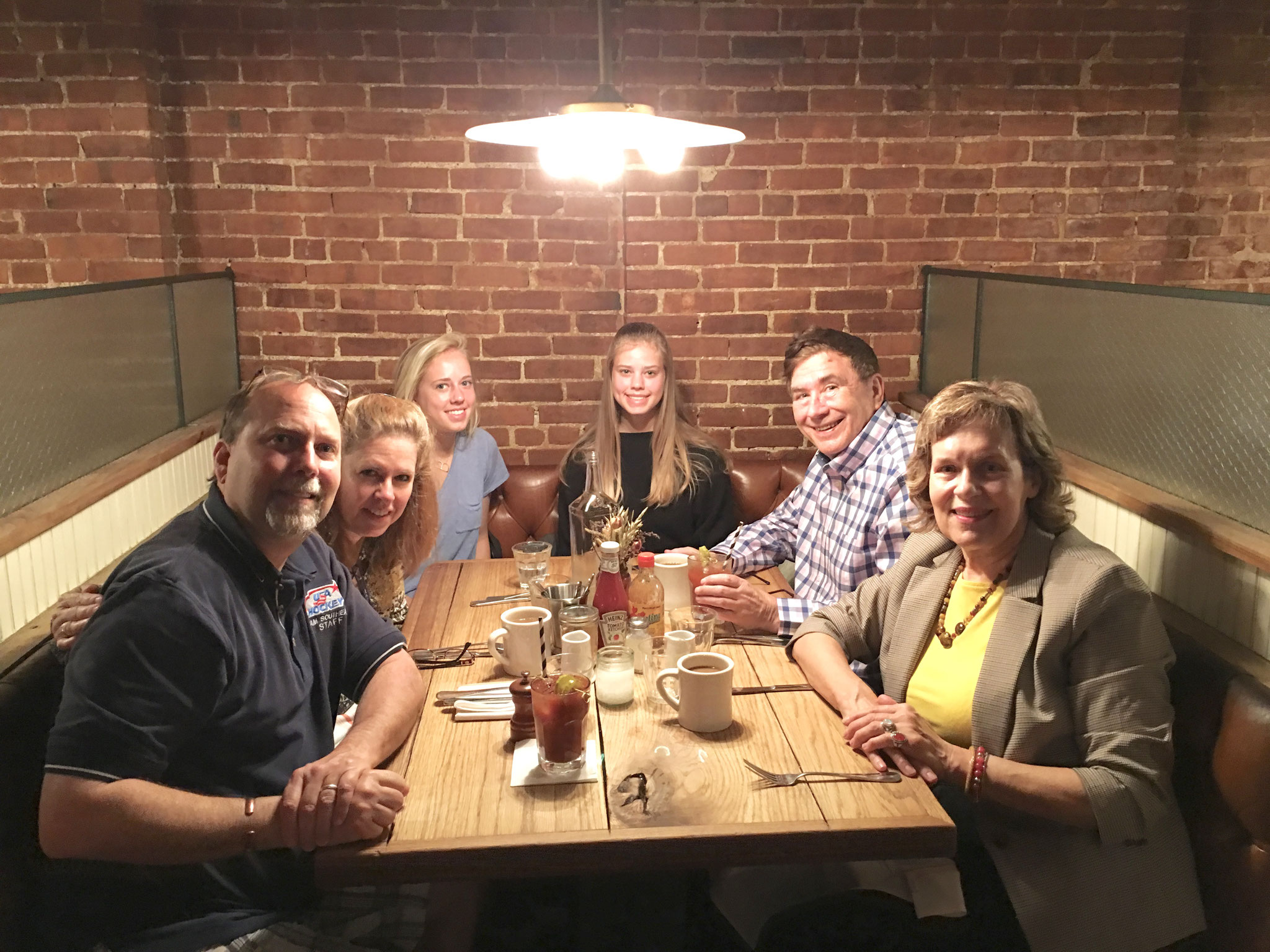 NYC, spring 2019 Jerry Sroka, Lisa, Brooke, Brianna, John & Lorraine
