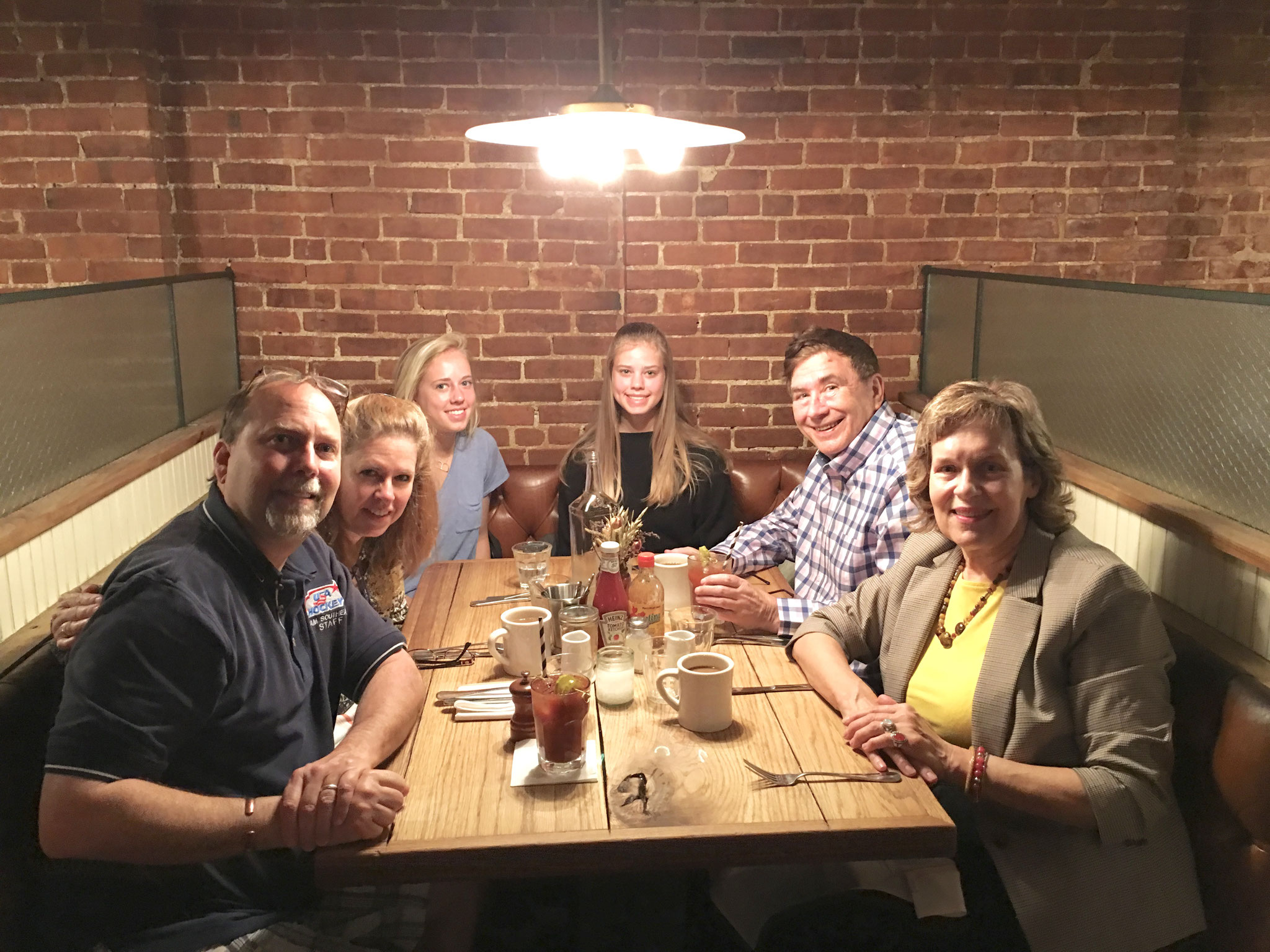 NYC, spring 2019 Jerry Sroka, Lisa, Brooke, Brianna, John & Lorraine