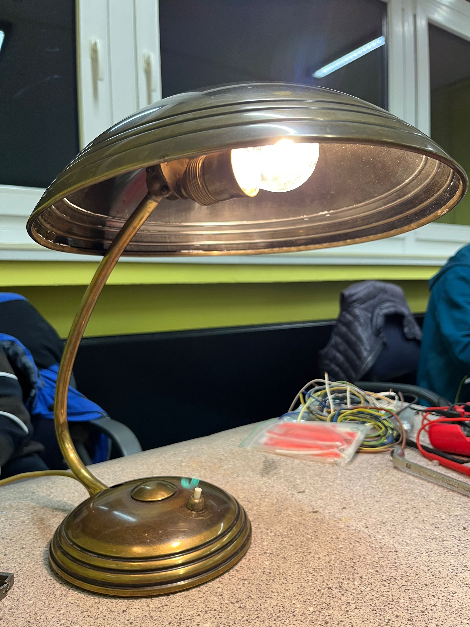 Kompletter Neuaufbau Lampe 60 Jahre +