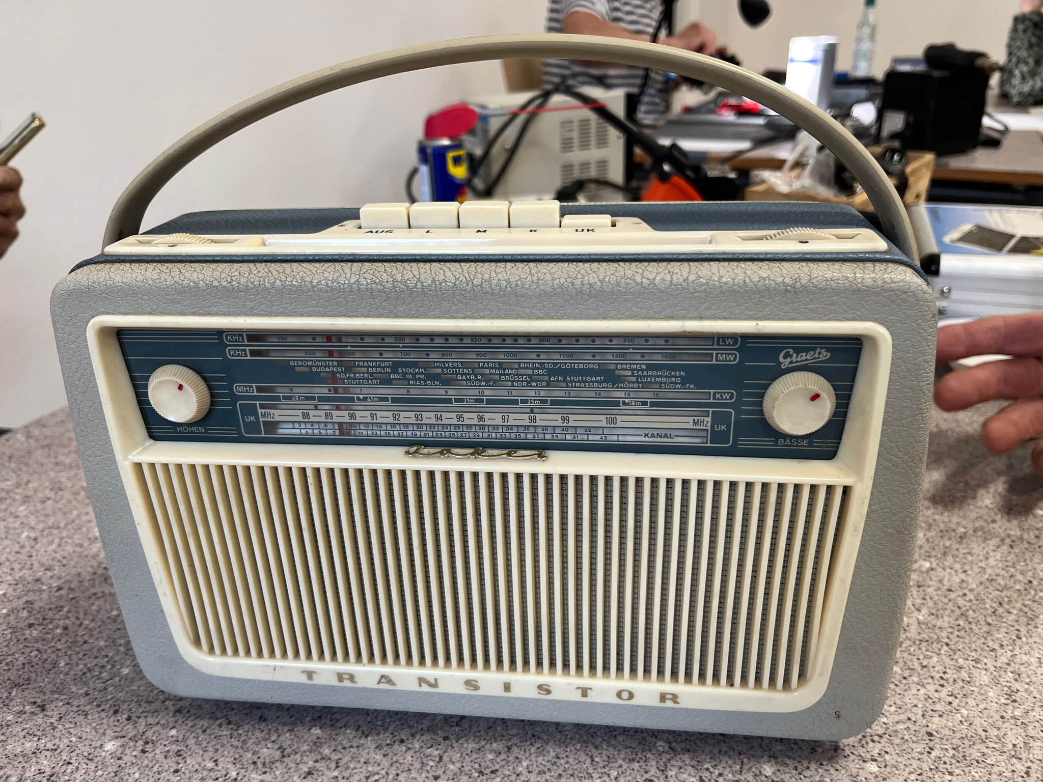 Transisterradio 50+
