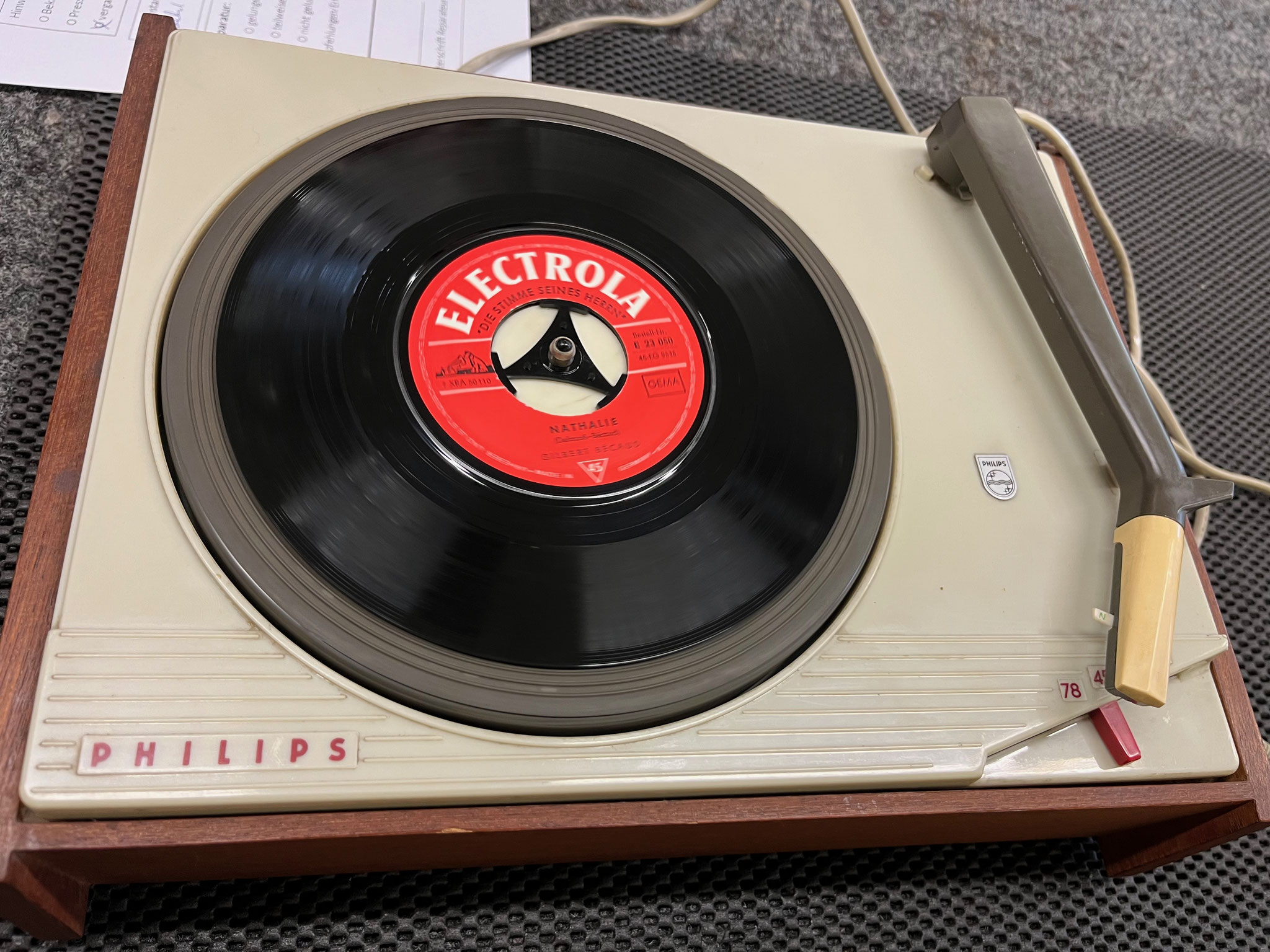 Plattenspieler 50 Jahre +