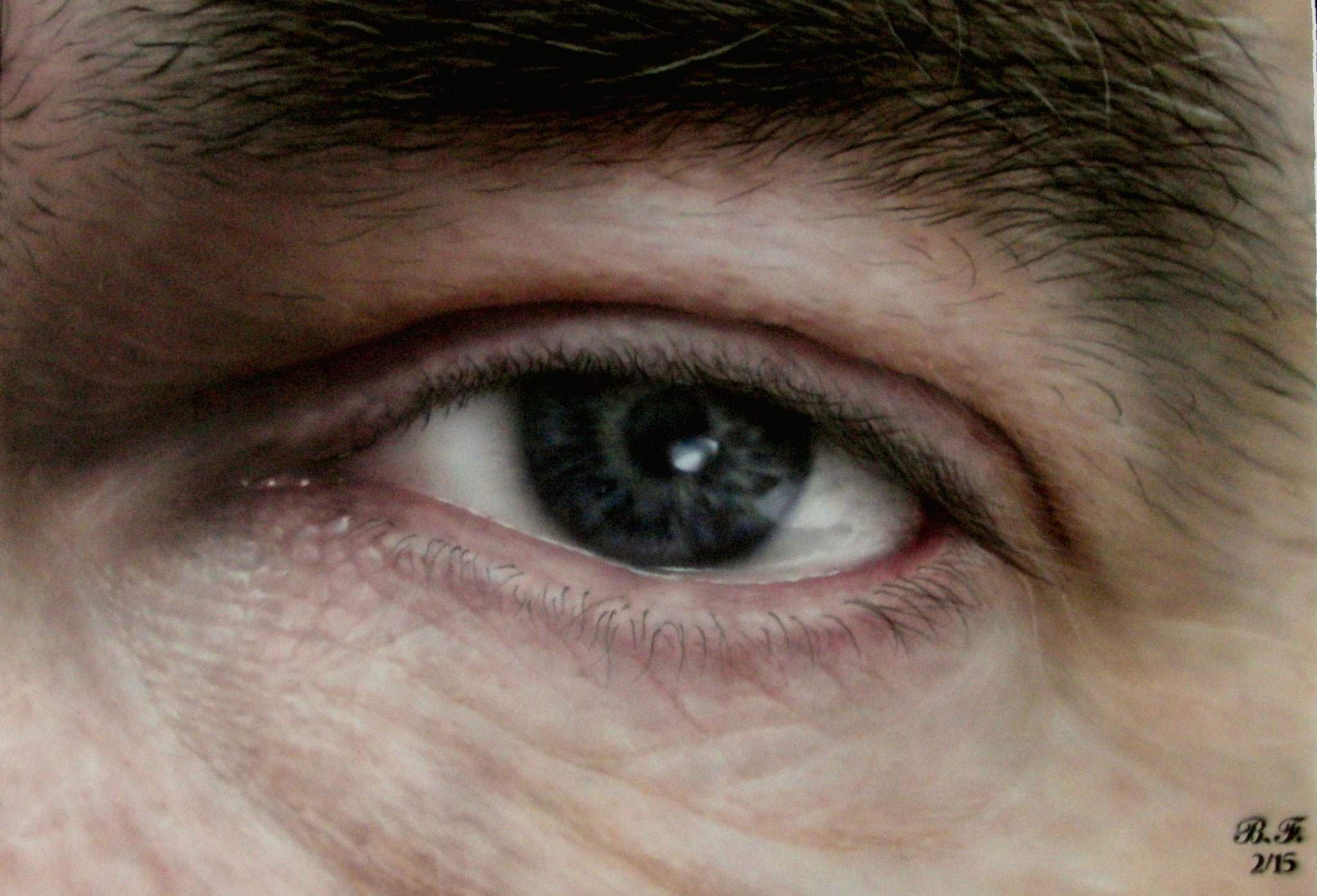 Auge 70 x 50 cm