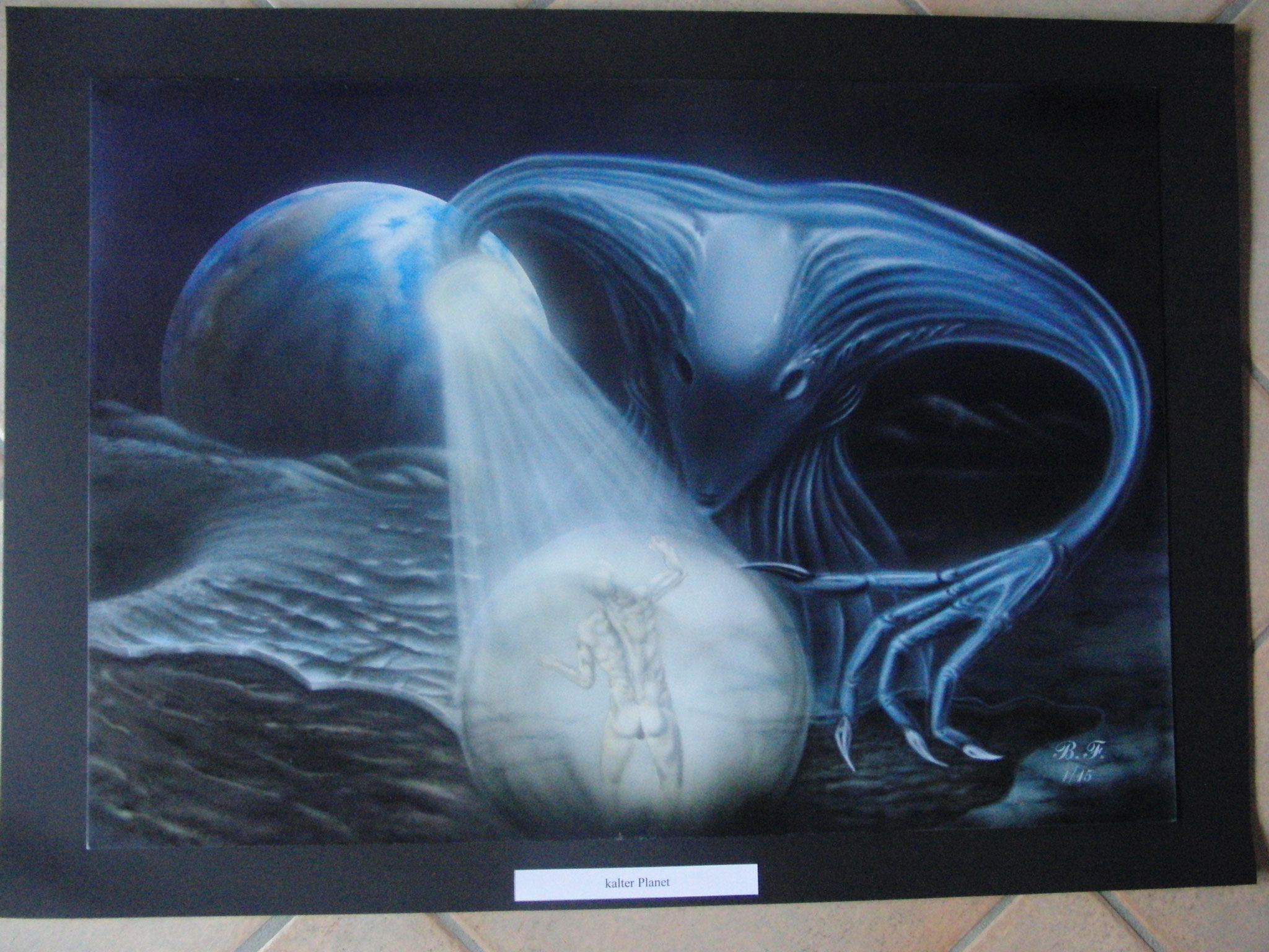 Alien 70 x 50 cm
