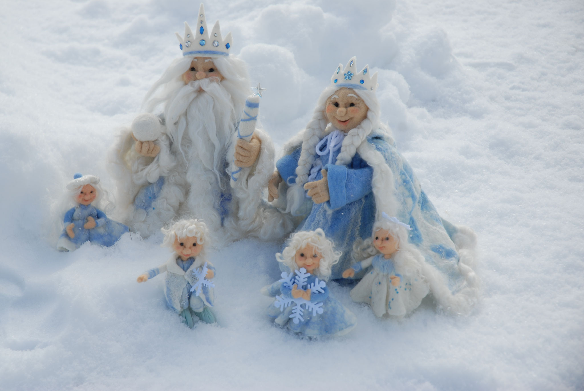 König und Königin Winter