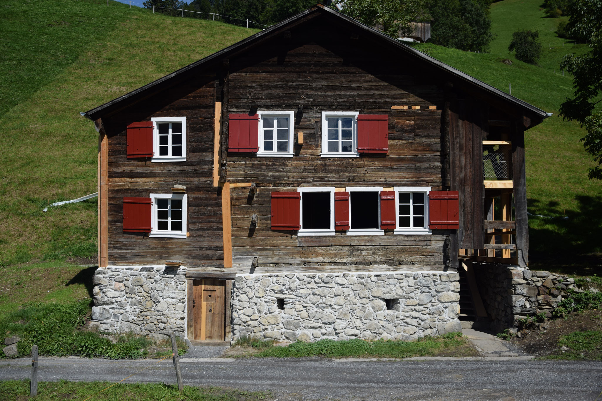 Haus Tannen nach der Restaurierung