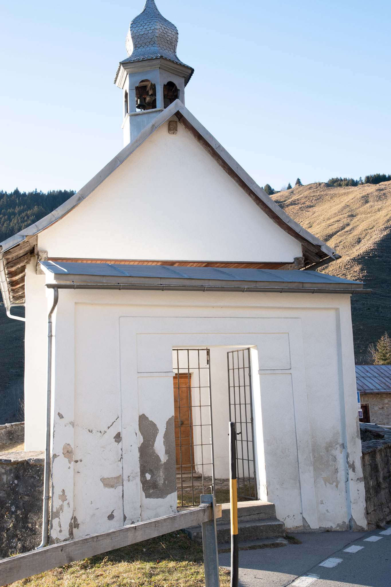 Kapelle vor der Restaurierung 