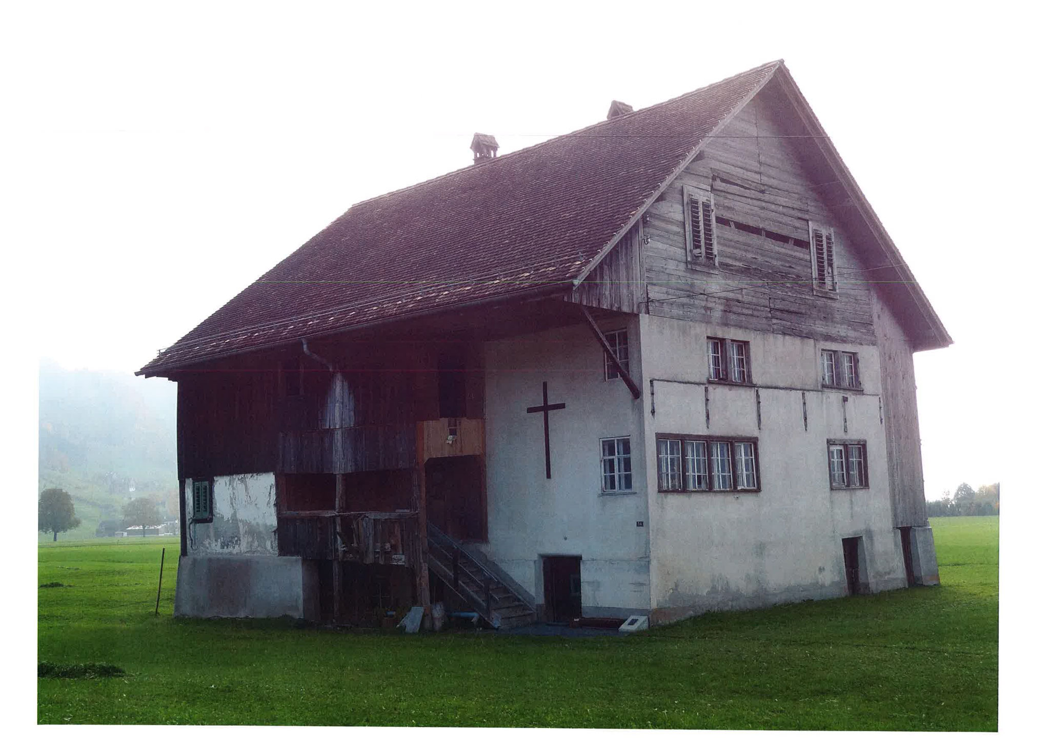 Hühnermatthaus vor der Sanierung