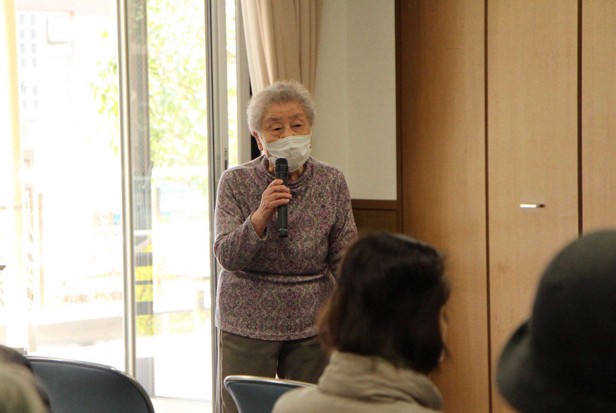 ようやく開催できました！と由井会長も満足そう。
