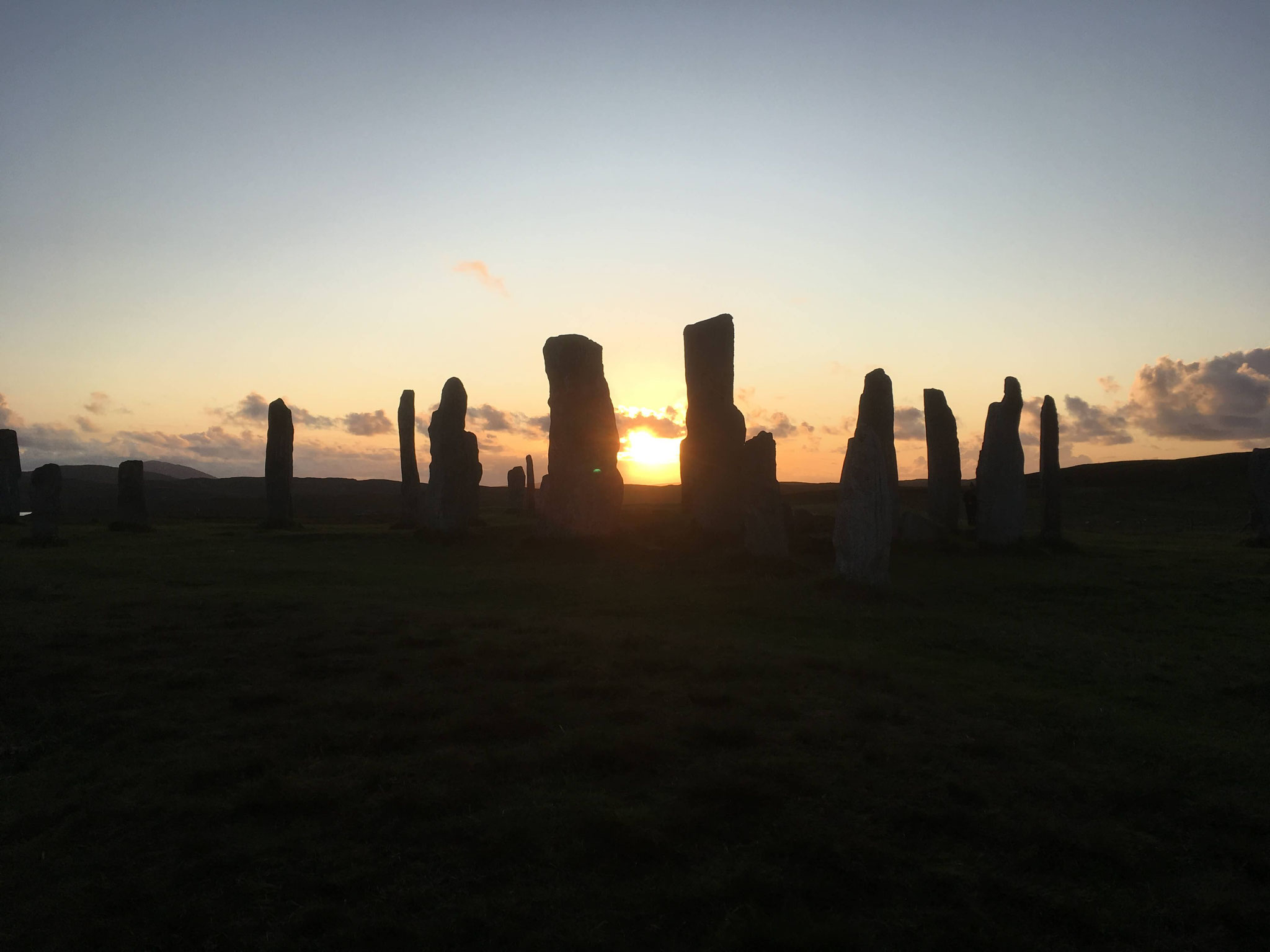 Sunset at the Standing Stones of Callanish