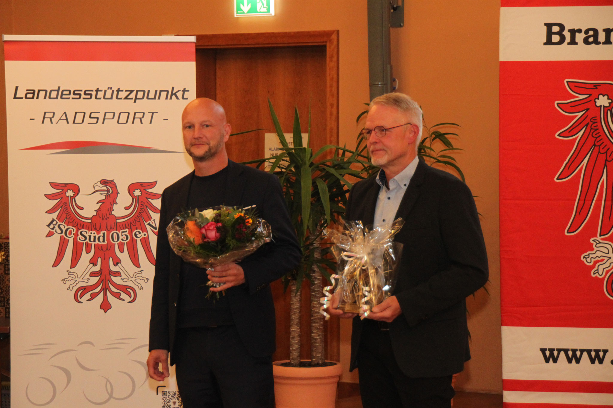 Premium-Sponsor Marko Fensch und langjähriger Hauptsponsor Stefan Weinreich