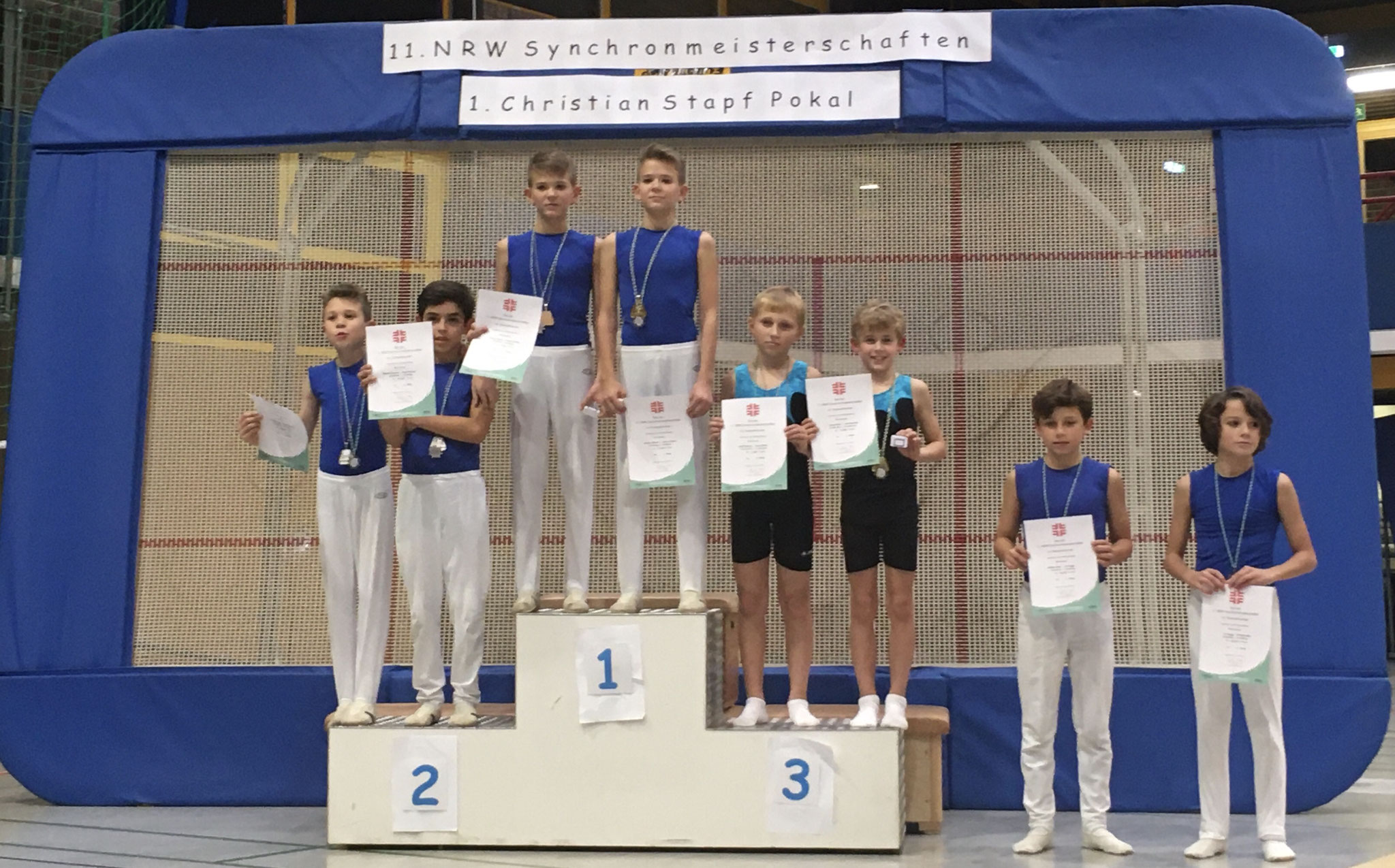 Jonas und Joel auf Platz 3