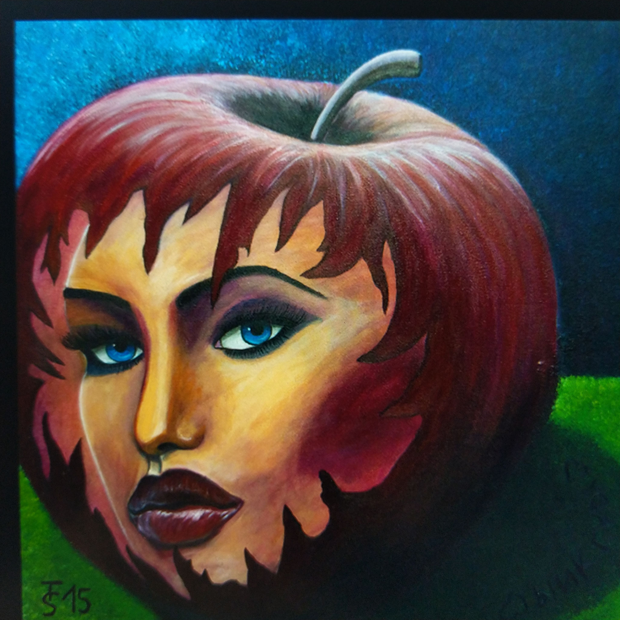Pink Lady _ (Acryl auf Leinwand, 60 x 60 cm) 