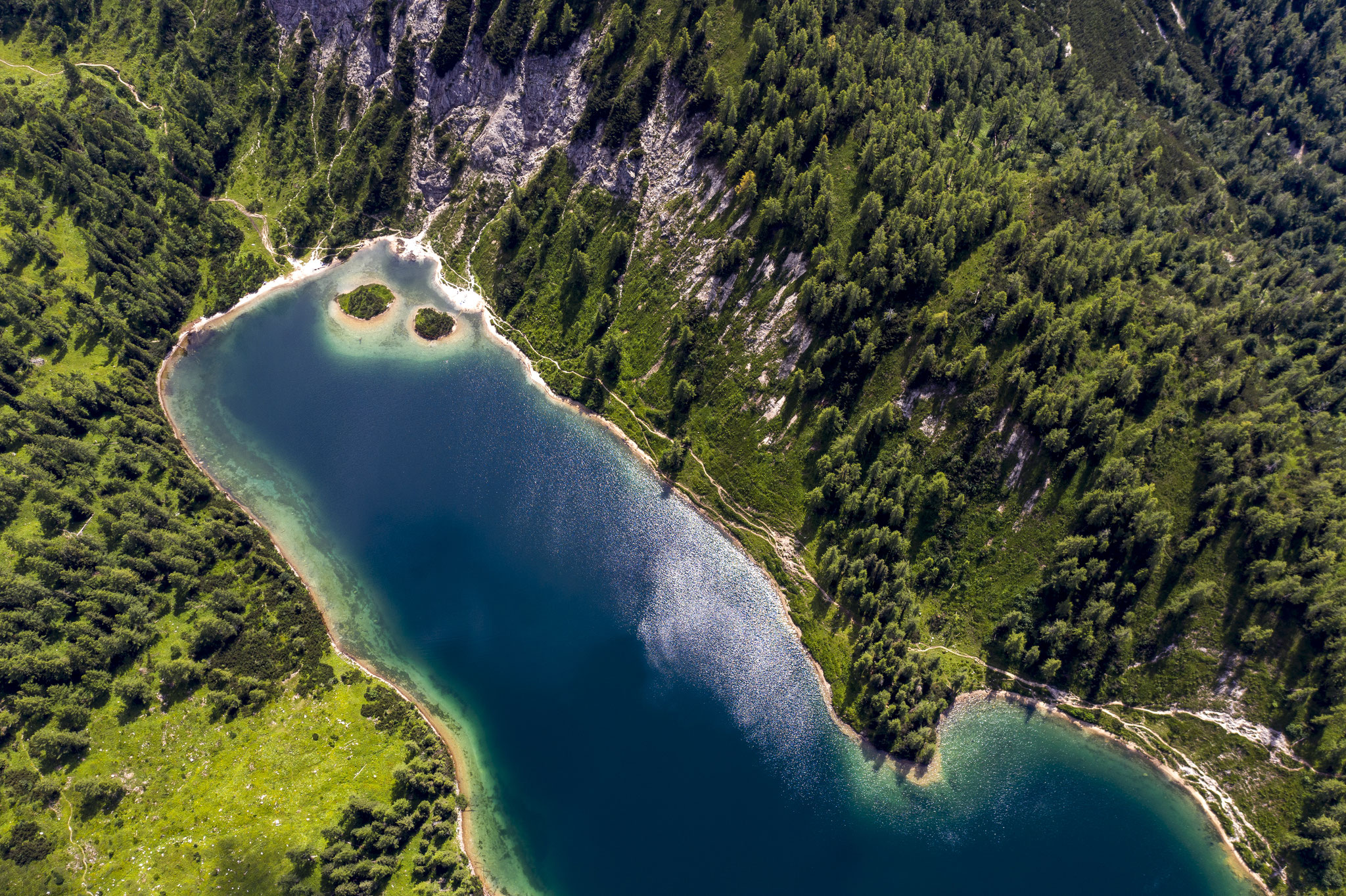 Der Steirersee auf der Tauplitzalm