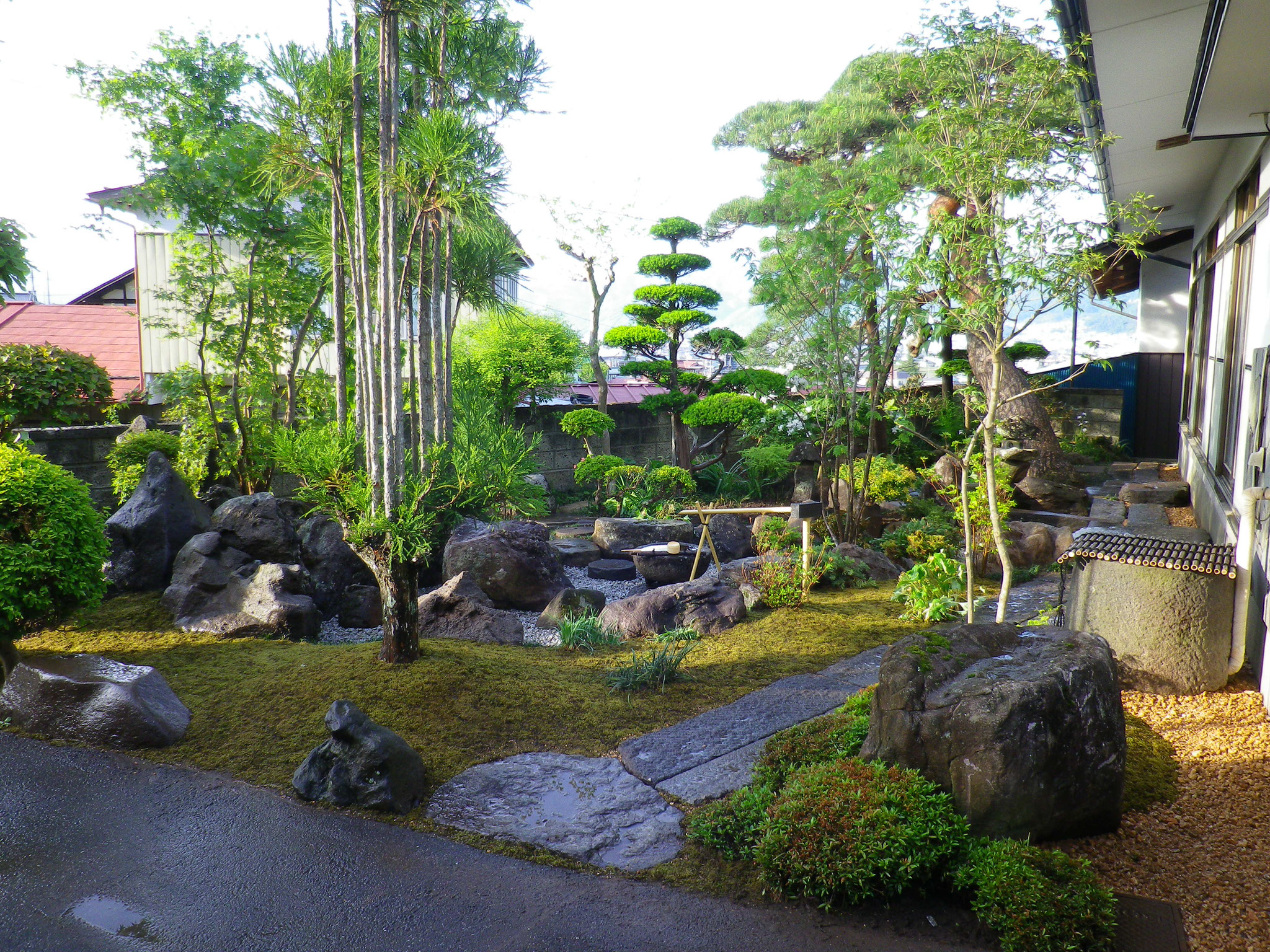 実績紹介 諏訪市 茅野市 原村で特殊伐採なら 後町園芸