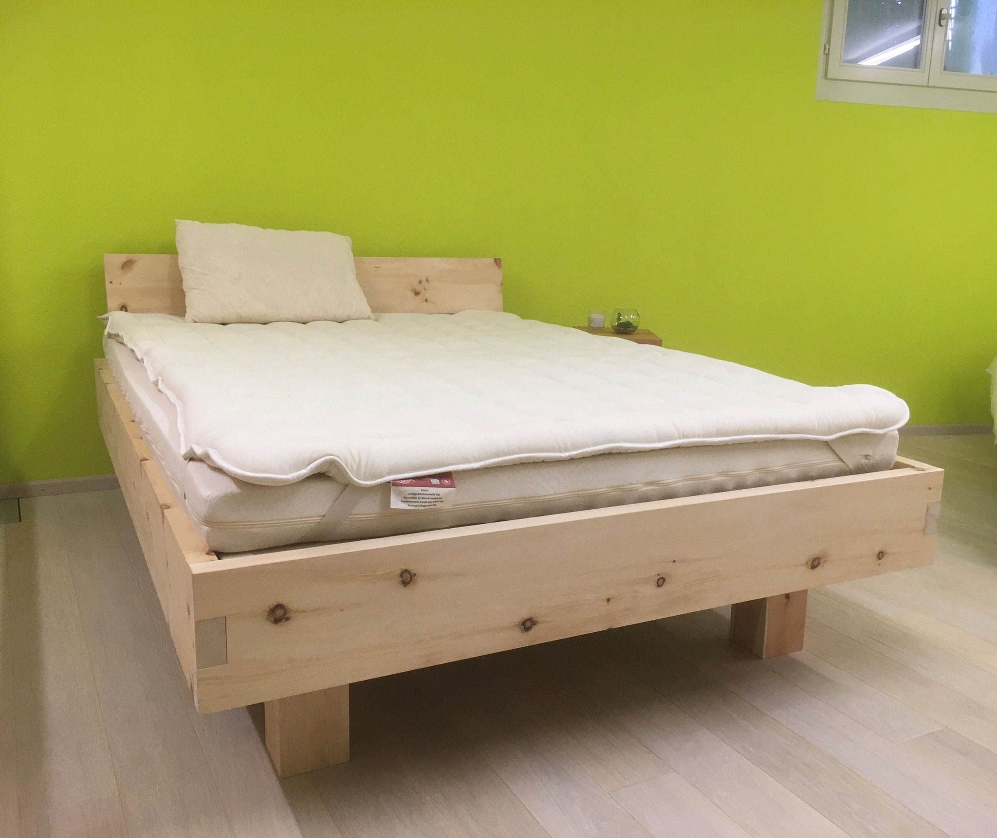 Arve, roh 140/200 cm  #hüslernestlungern