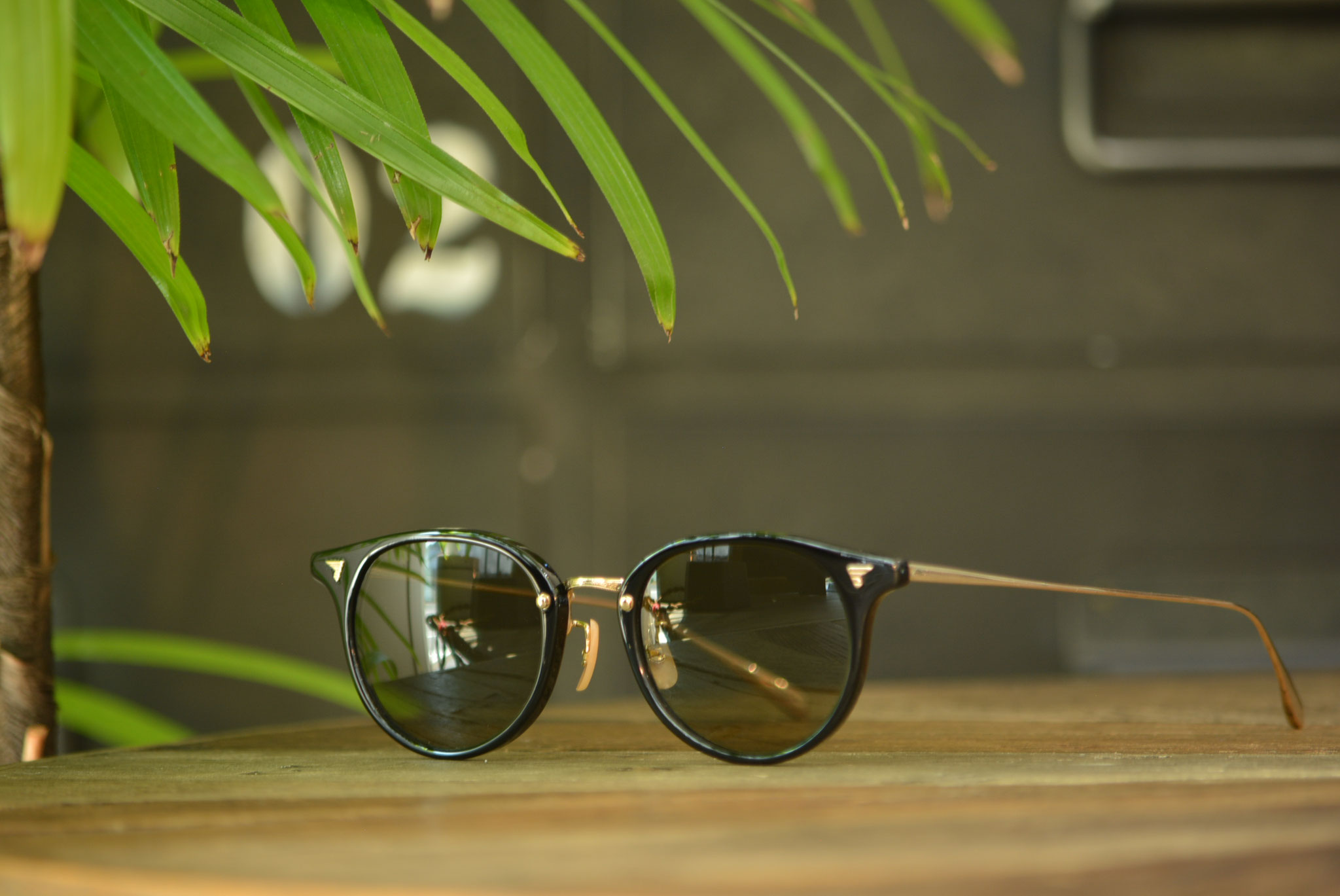 フレーム：BJ CLASSIC COLLECTION COM-510N NT  レンズ：TALEX TRUEVIEW FORCUS 