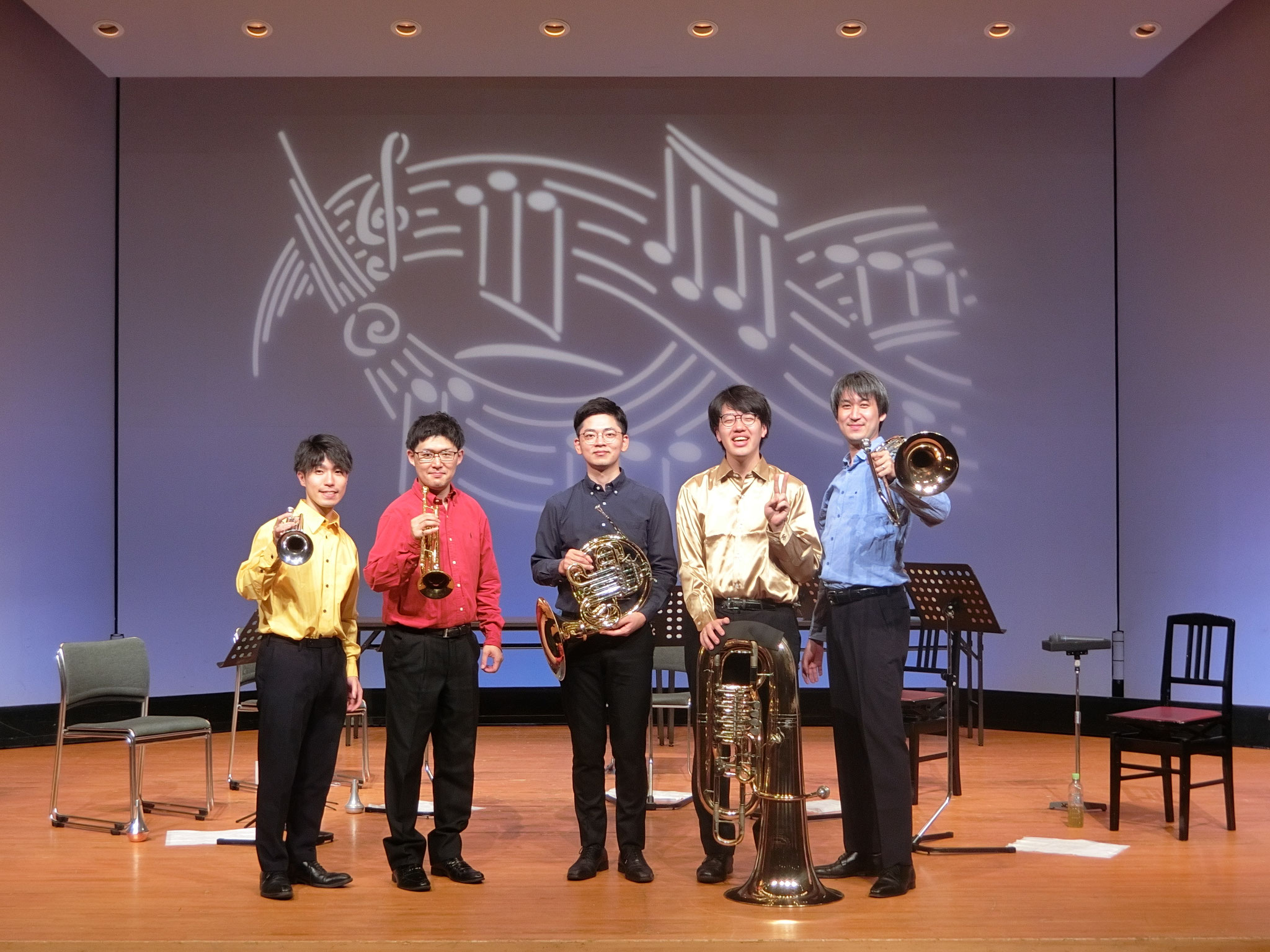 2023年8月20日開催 キラキラ ブラスアンサンブル 出演者の皆さん