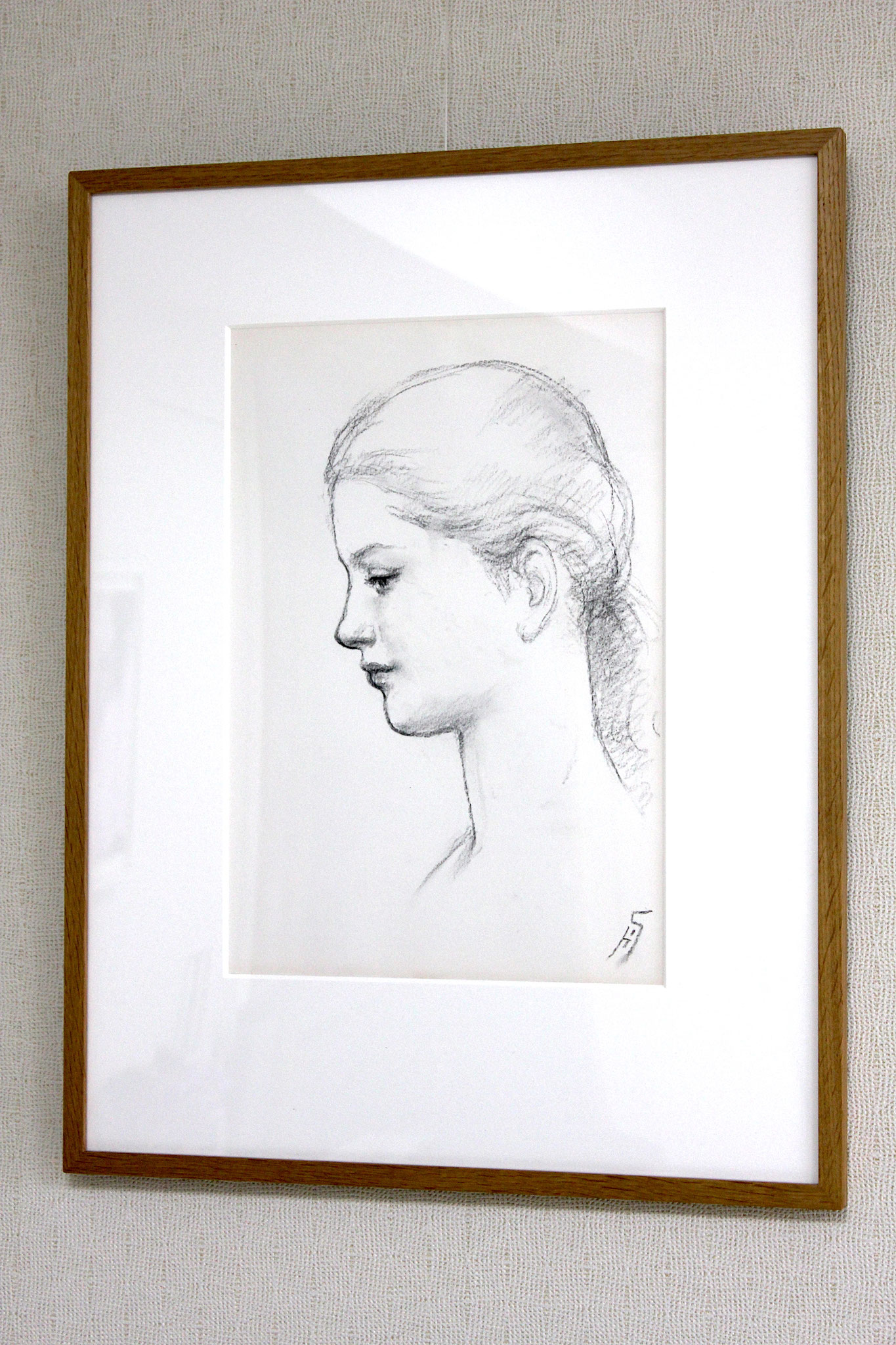 舟越保武【仕事】原画 木炭画 2号