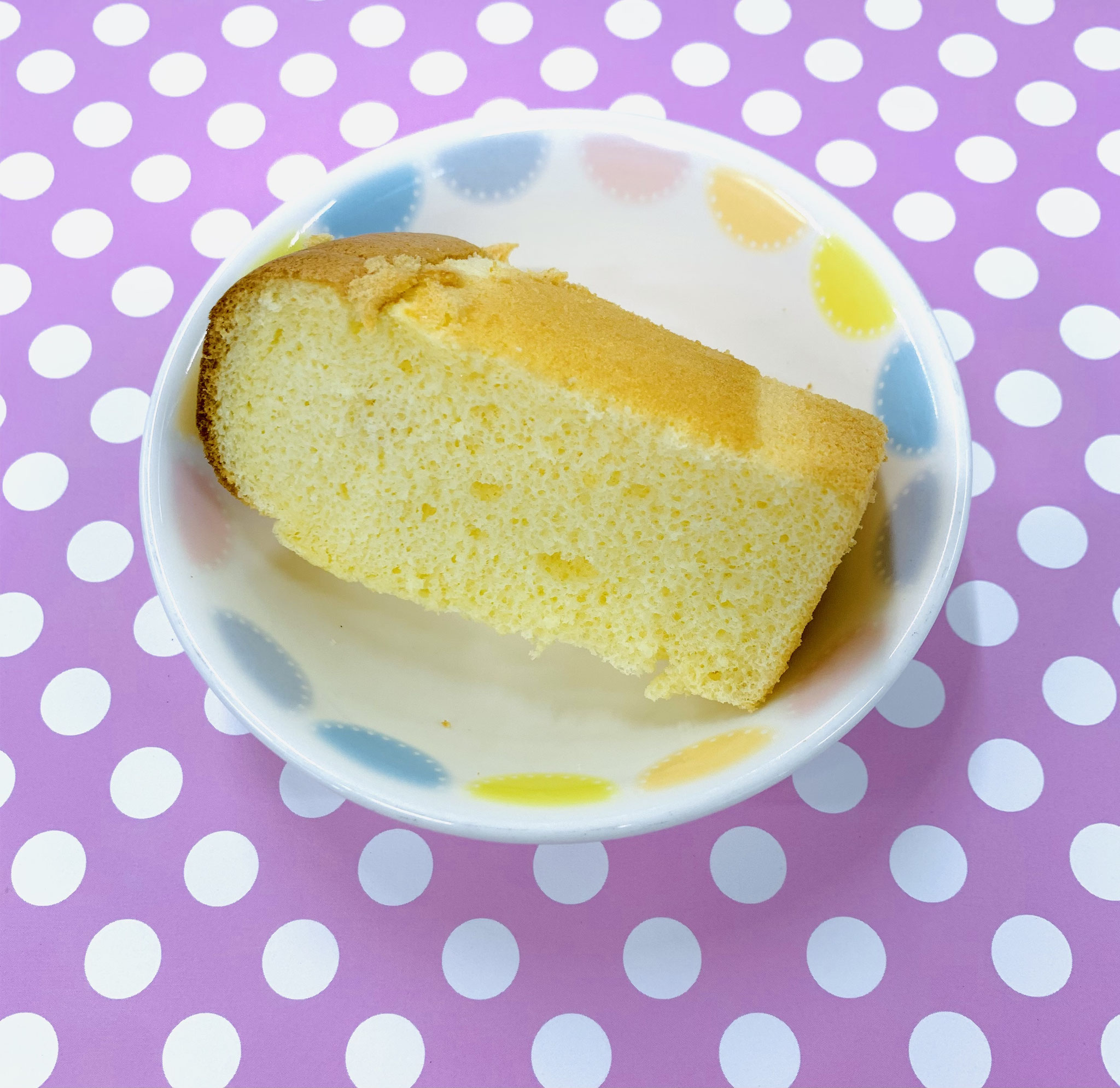 5/26　シフォンケーキ　牛乳