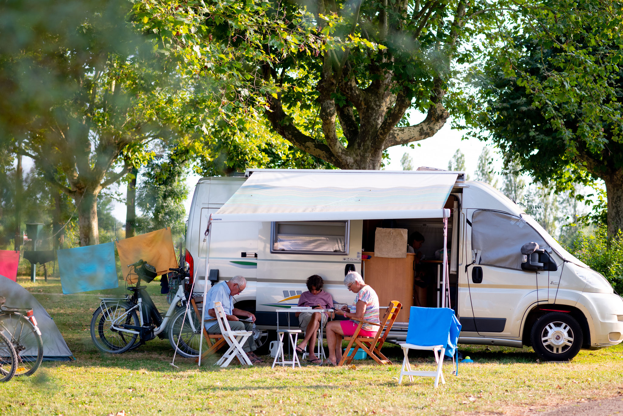 emplacement camping-car proche du Rhône