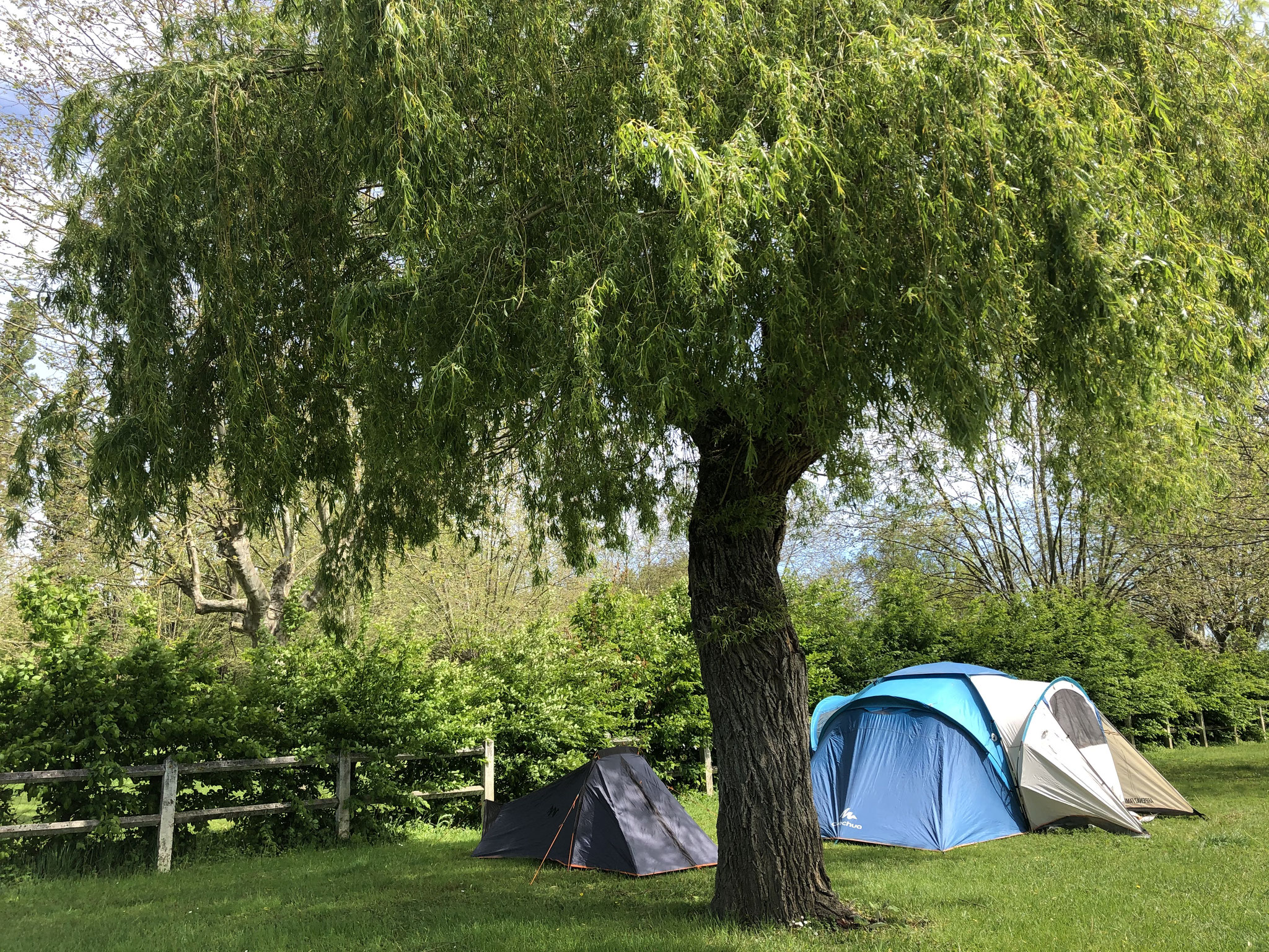 Emplacement tente à 1 de Lyon 
