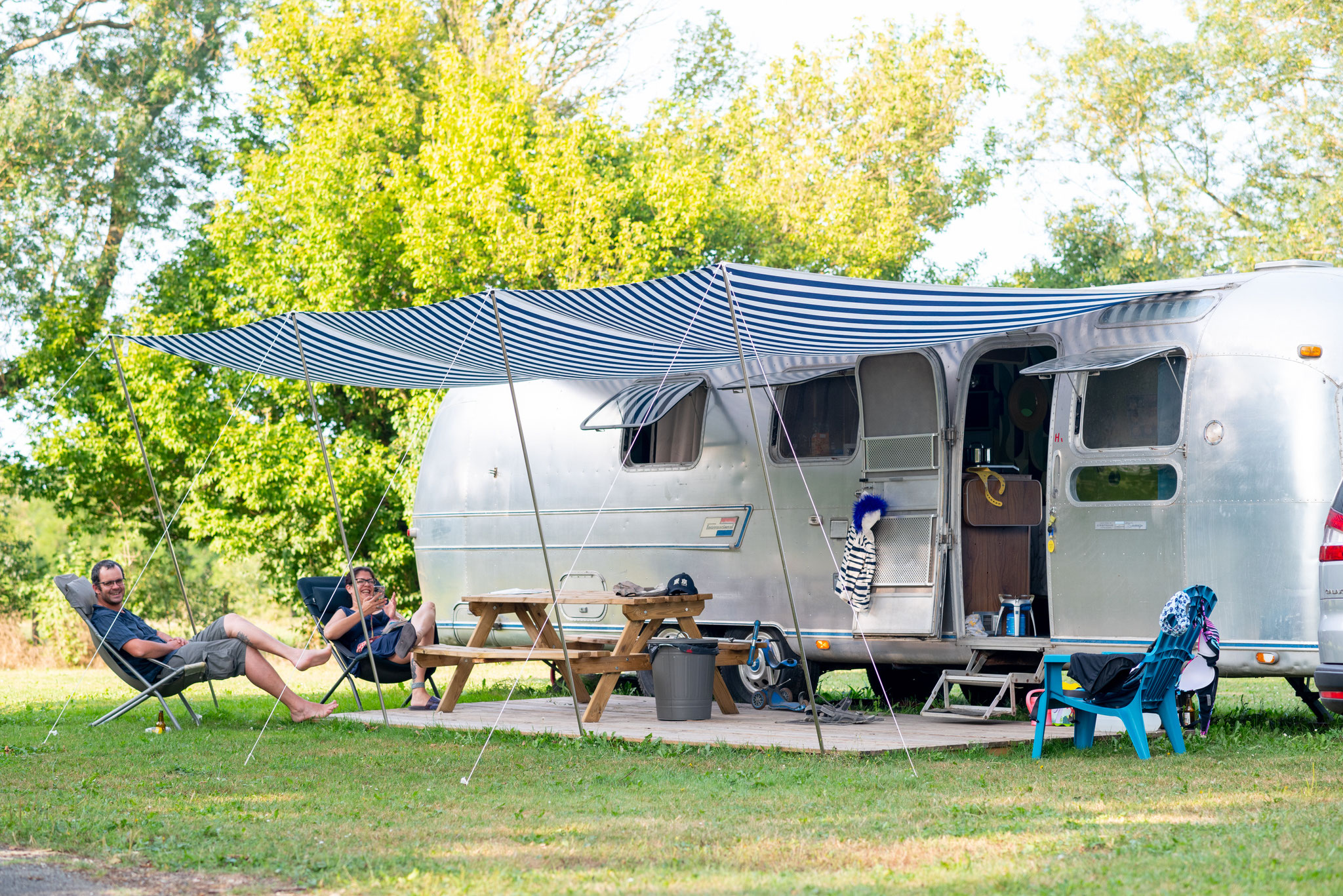 Séjourner dans une caravane américaine vintage