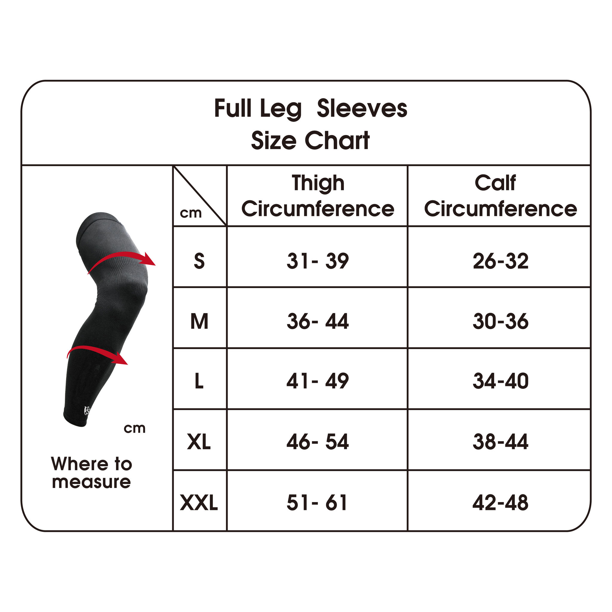 Recovery Compression Full Leg Sleeves VITAL SALVEO