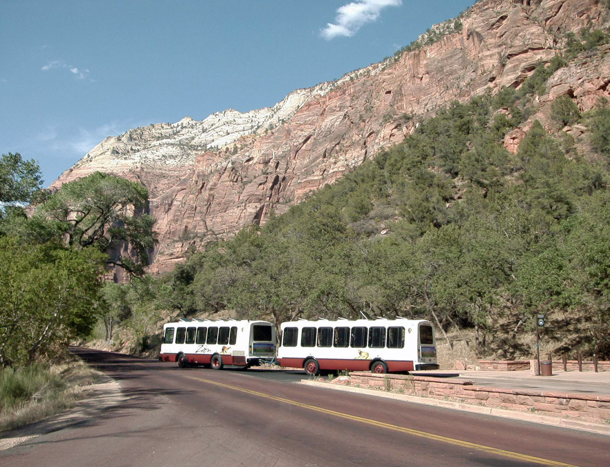 Shuttle Bus im Zion NP