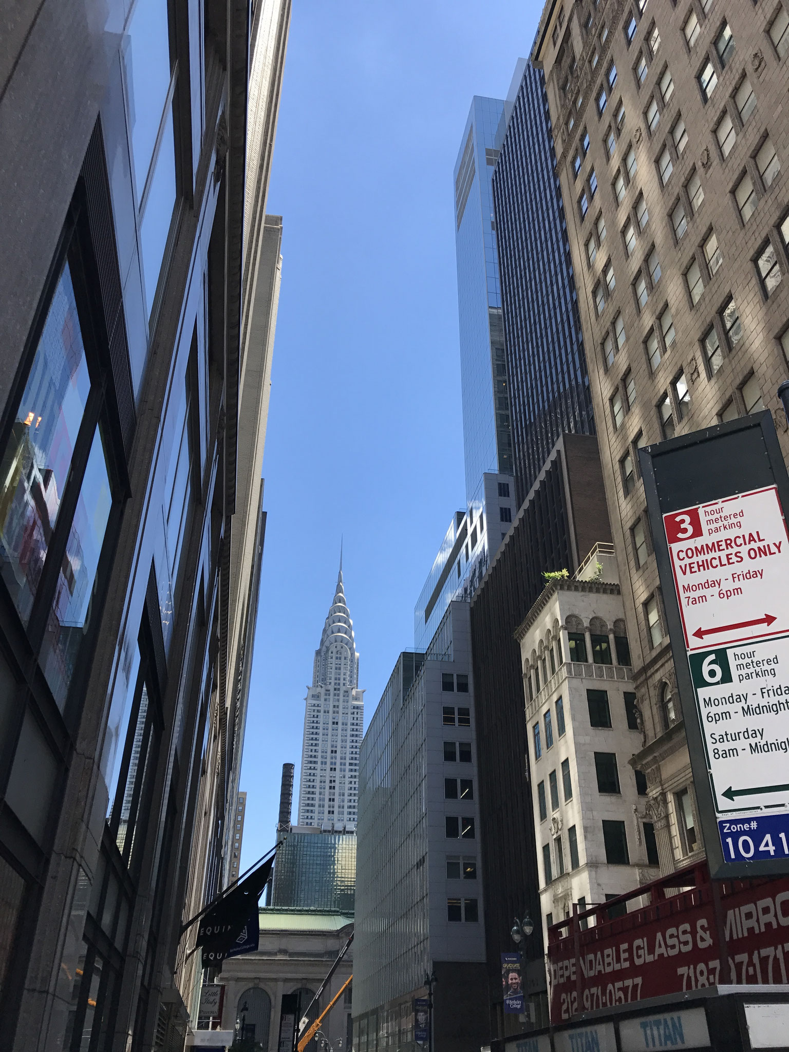 Blick aufs Chrysler Building