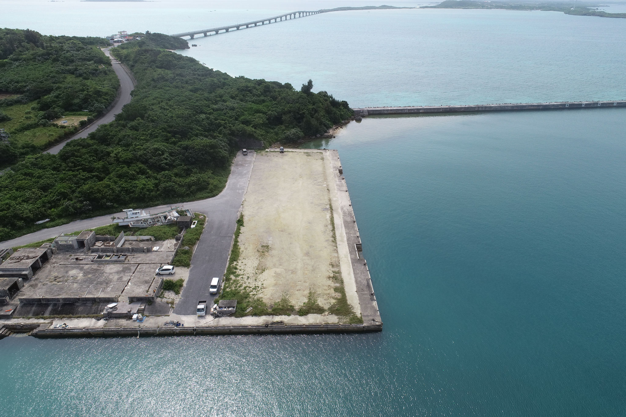 池間漁港第2防波堤改良工事(1工区)