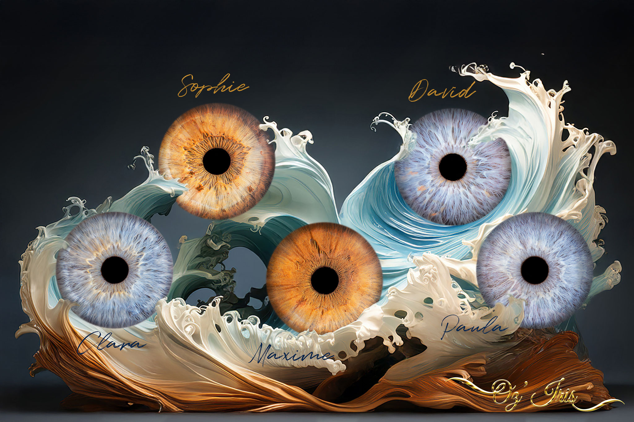 Oz' Iris, Photographie d' Iris à Millau ( Aveyron )