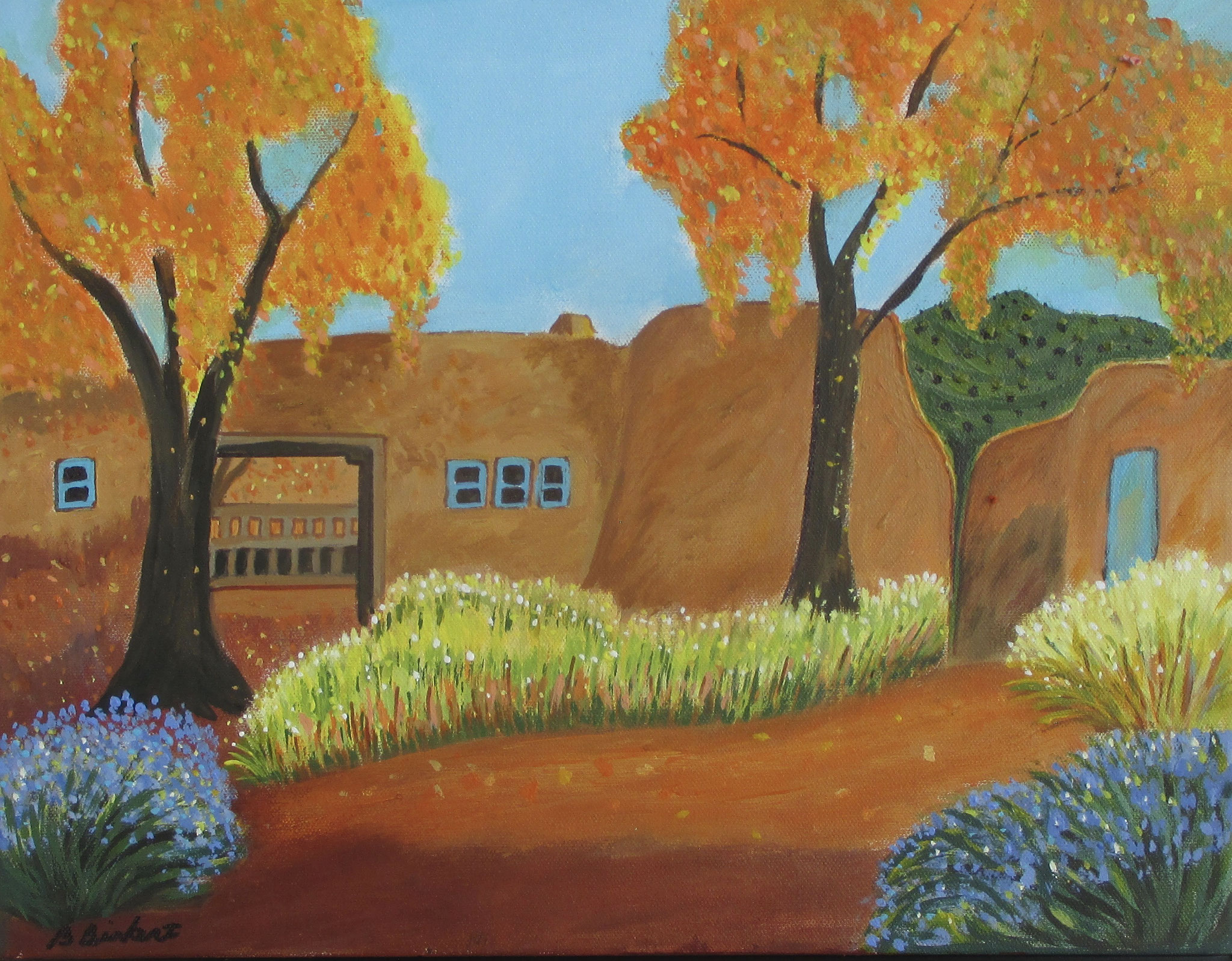 Autumn Glory, oil on canvas, 14 x 18