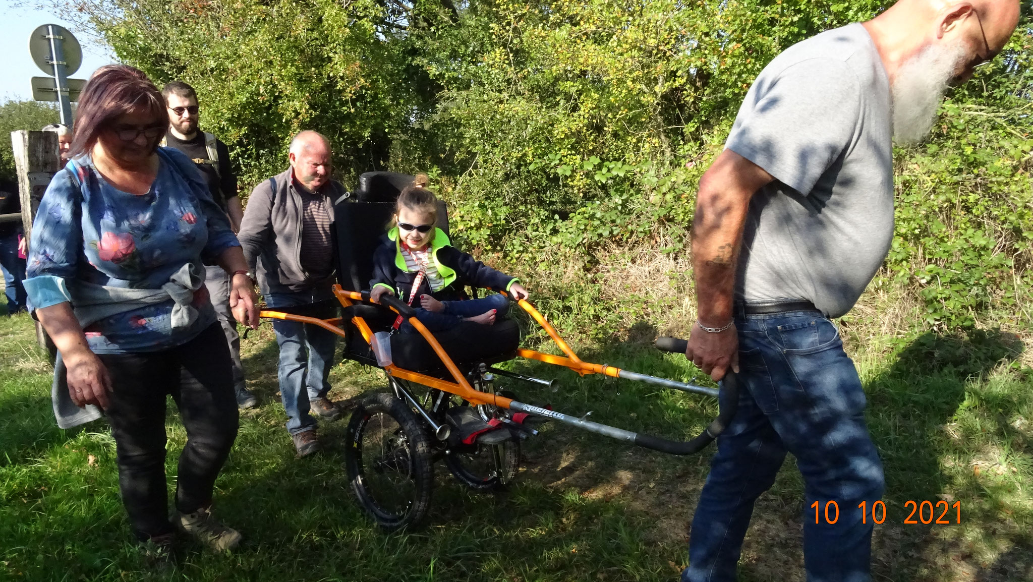 10/10/2021 St Denis du Maine avec le club de Louvigné