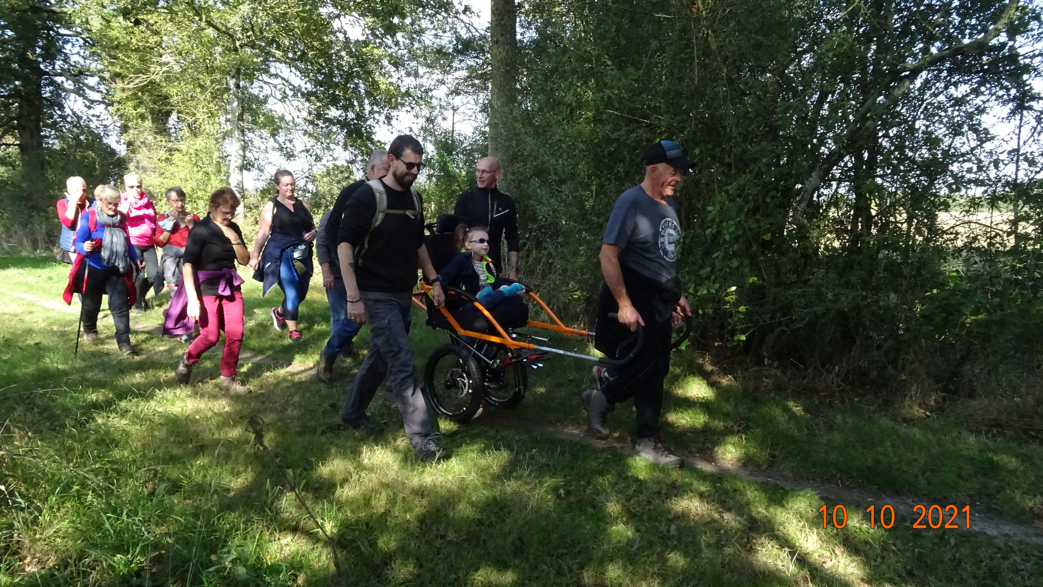 10/10/2021 St Denis du Maine avec le club de Louvigné