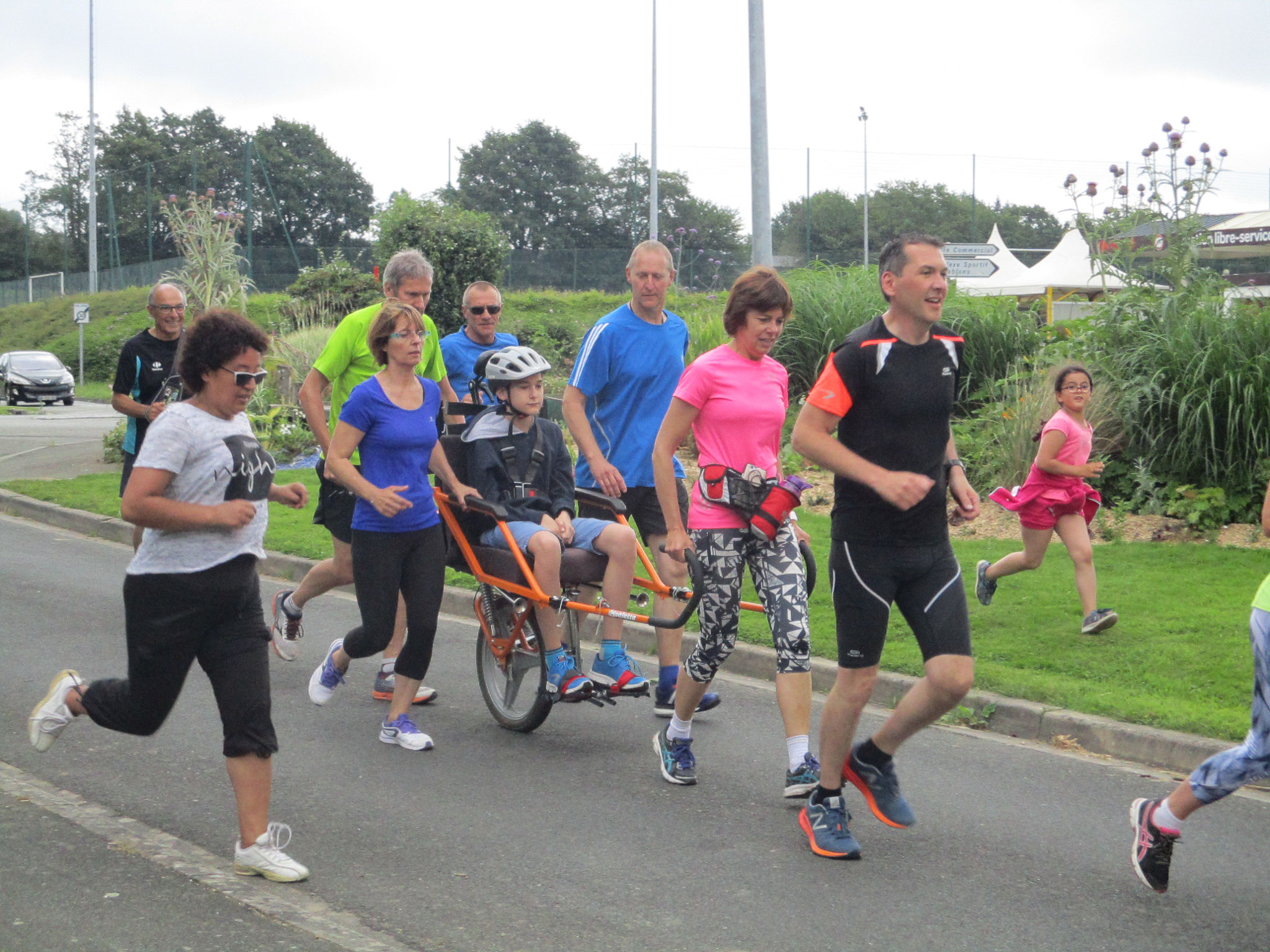 2017 Titi Floris - Challenge 10 km des Ecluses - Mise à Disposition de Joëlette