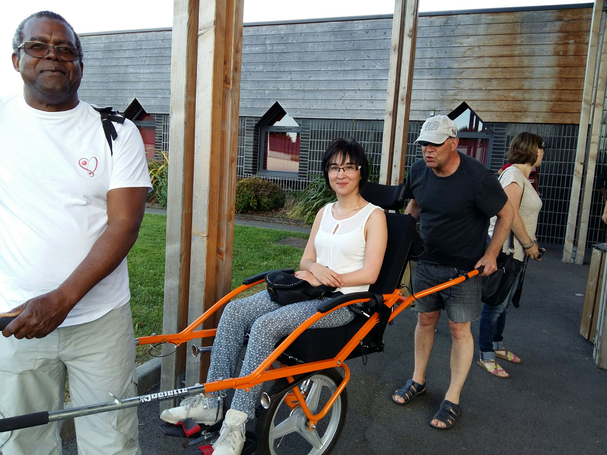 René, Anna et son Papa Yannick