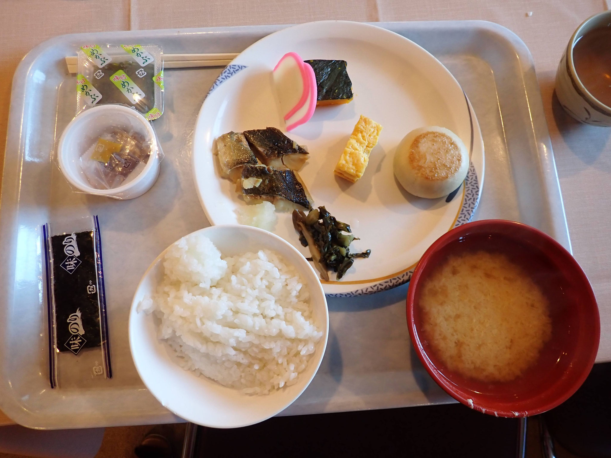 白馬山荘の朝食