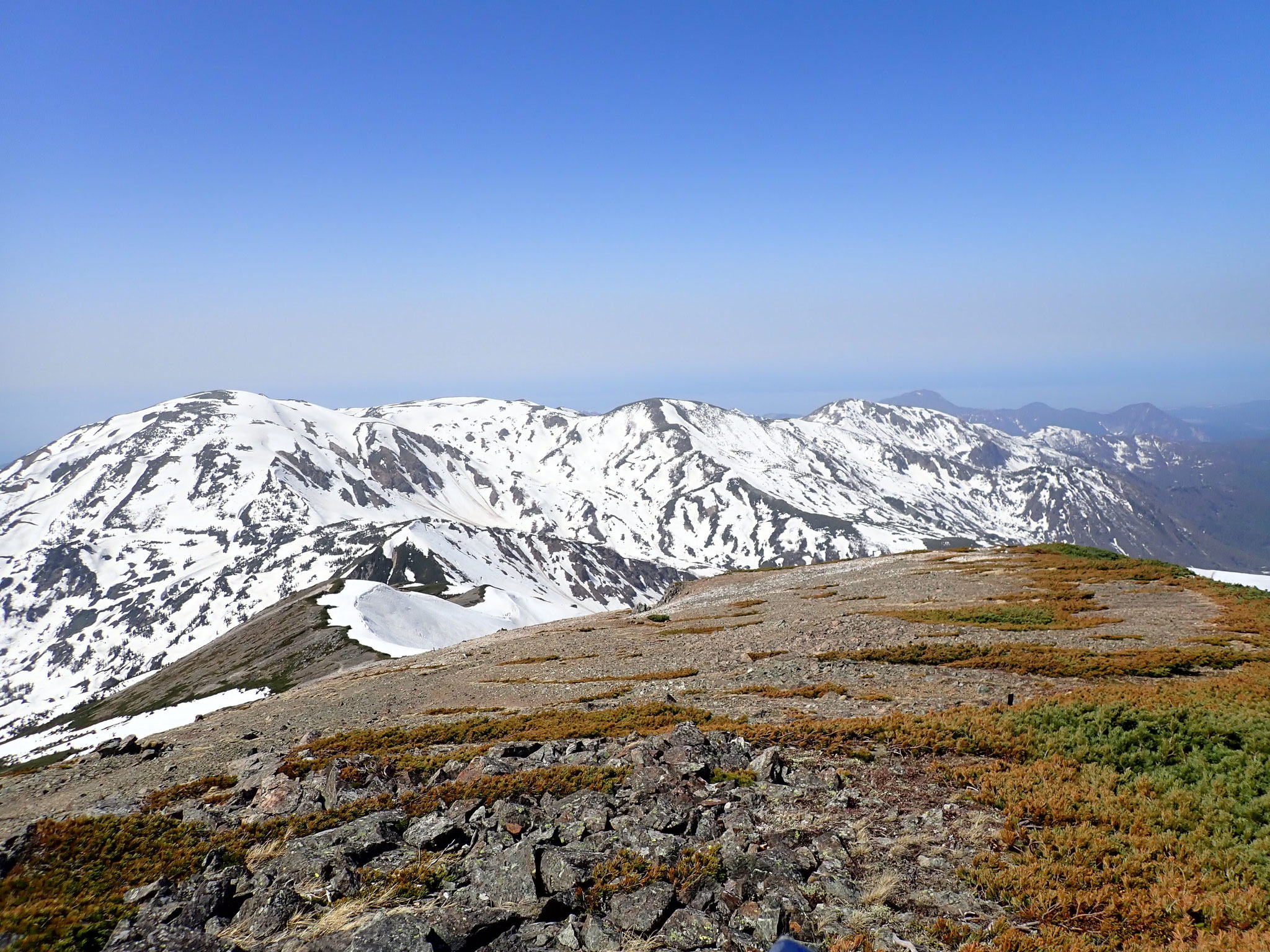 朝日岳，五輪山