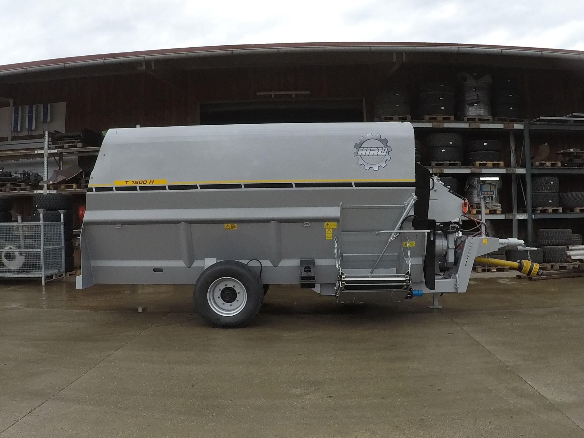 Futtermischwagen Hirl T horizontal Pro