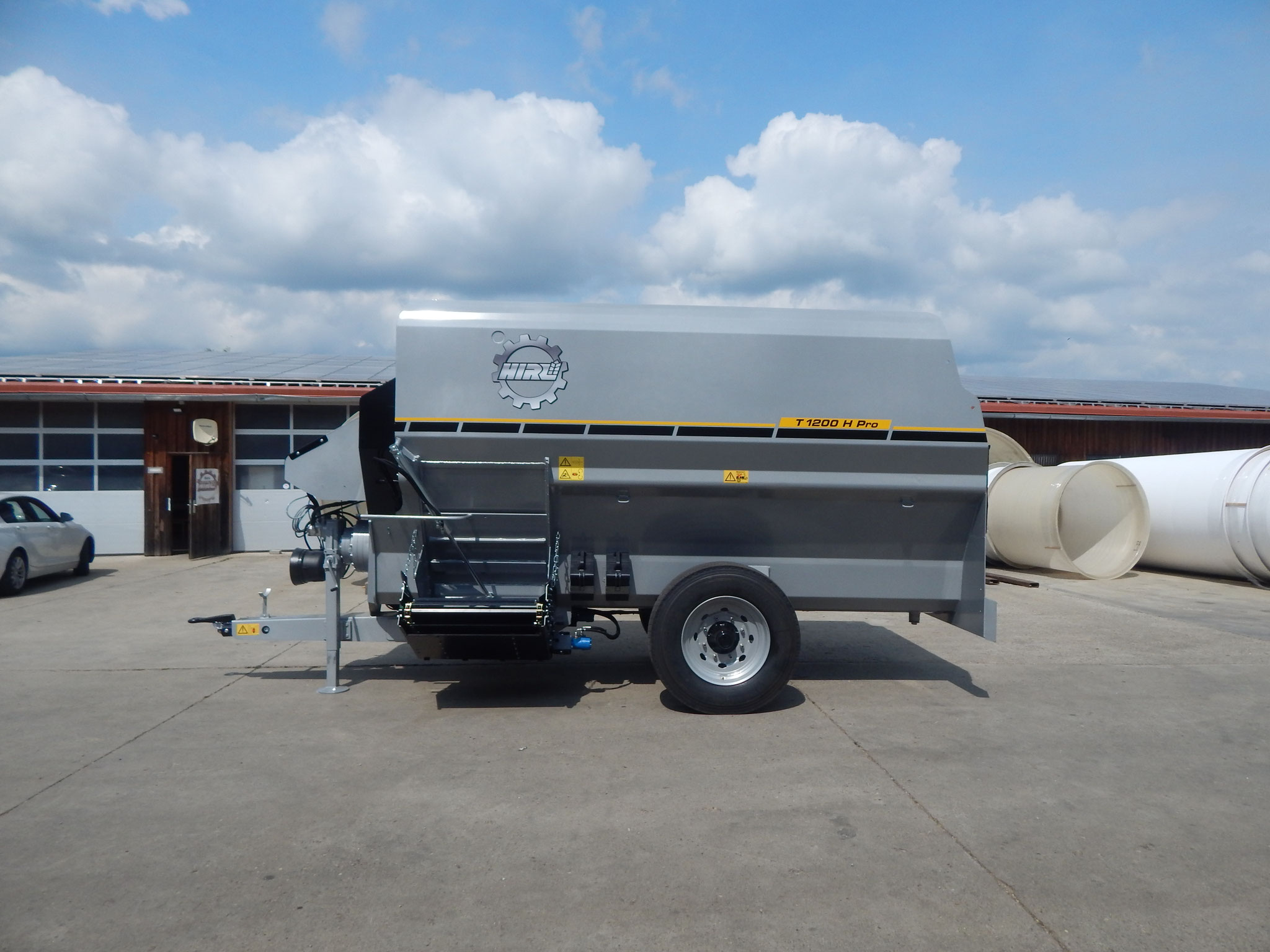 Futtermischwagen Hirl T horizontal Pro