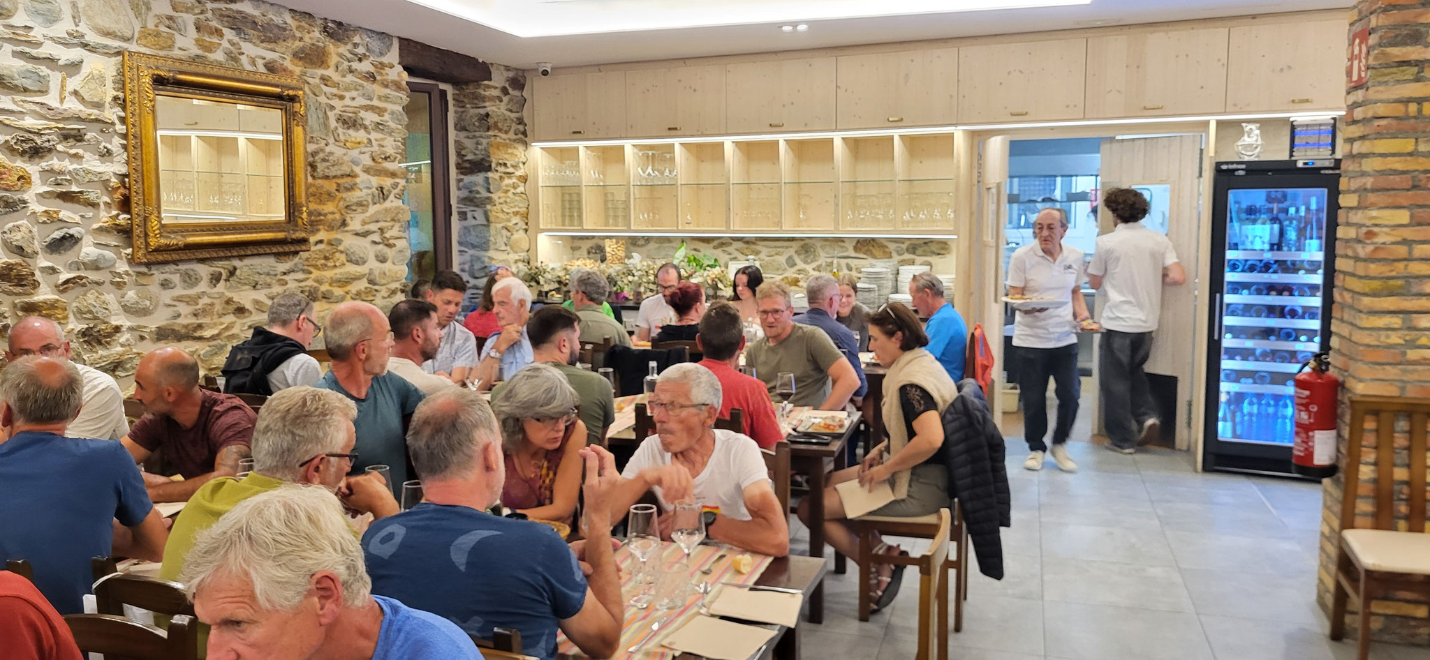 Repas du soir à Esterri de Aneu